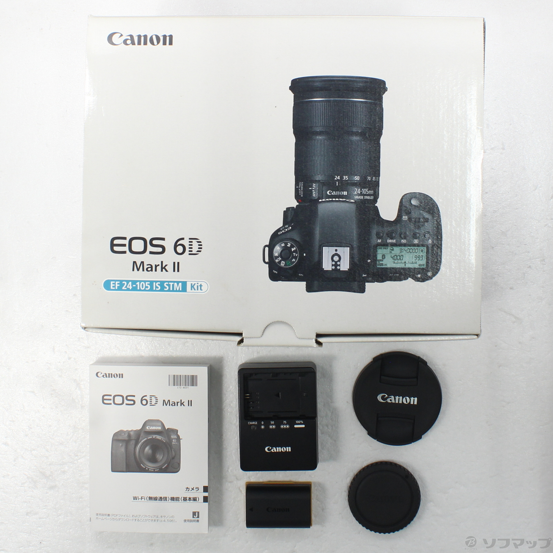 中古】期間特価対象品 EOS 6D MarkII EF24-105 IS STM レンズキット