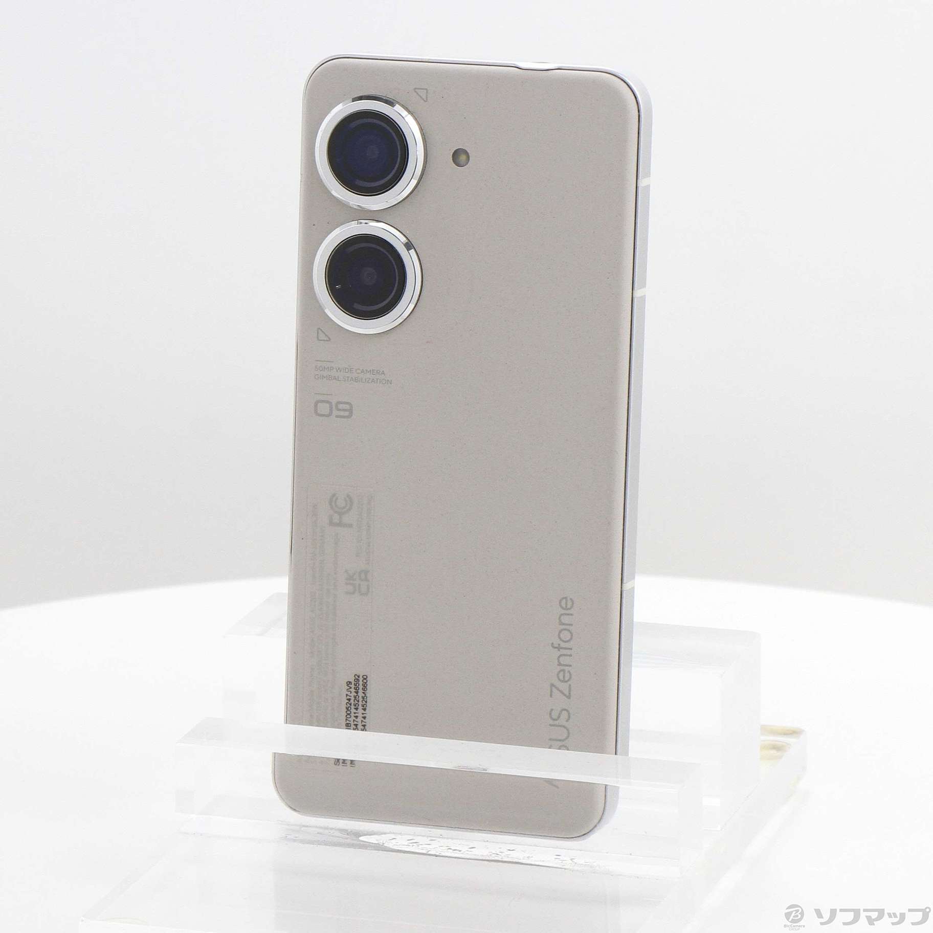 Zenfone 9 256GB (RAM 8GB���f��) SIM�t���[ [���[�����C�g�z���C�g]