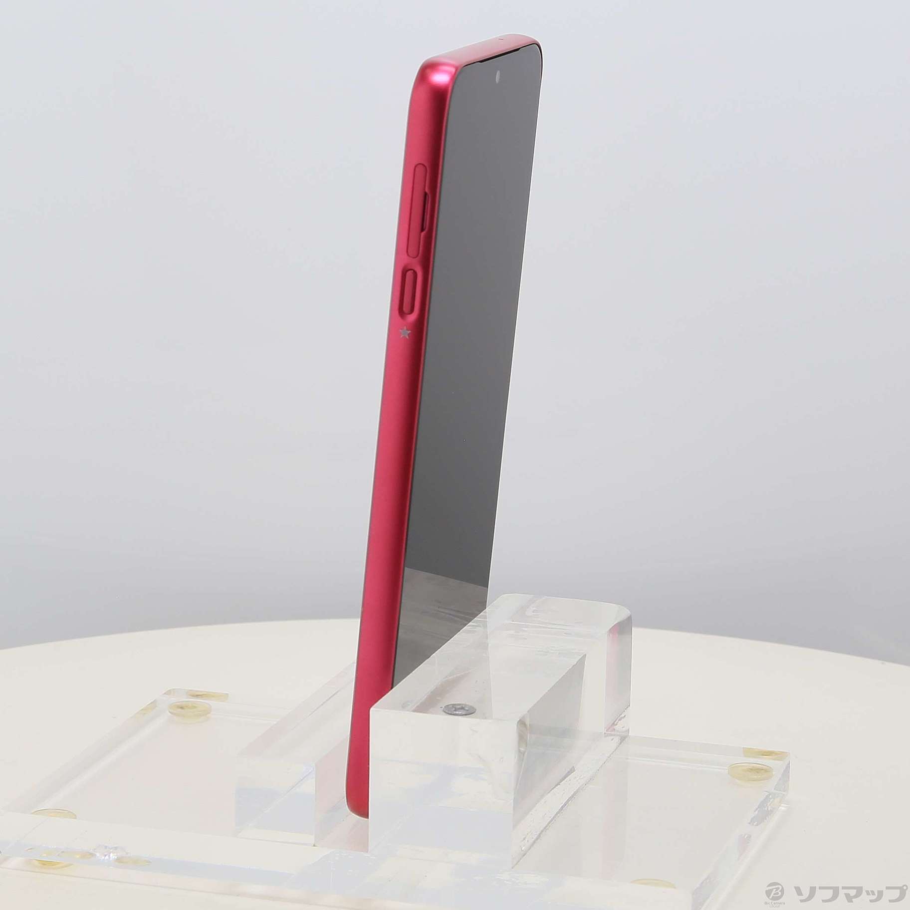 中古】BASIO active3 64GB レッド KYG04 au SIMフリー [2133075747438