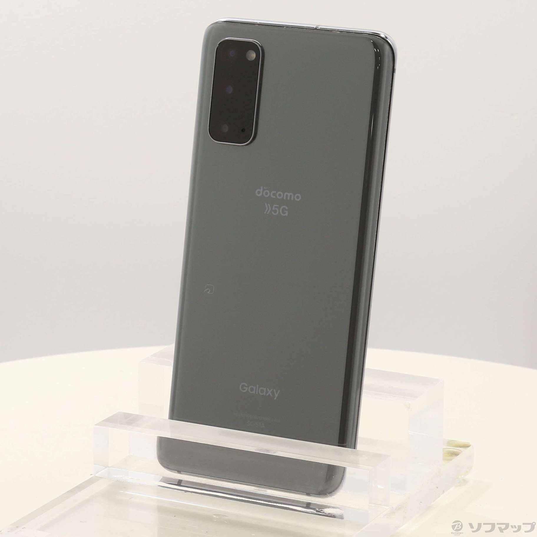 中古品（難あり）〕 Galaxy S20 5G 128GB コスミックグレー SC-51A