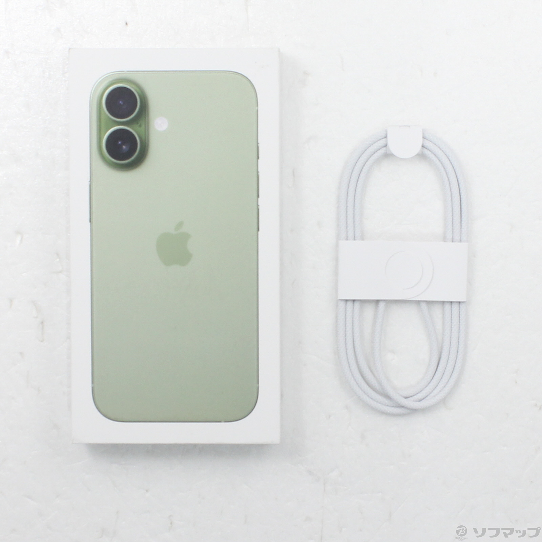 中古】iPhone17 256GB セージ MG6C4J／A SIMフリー [2133075766064