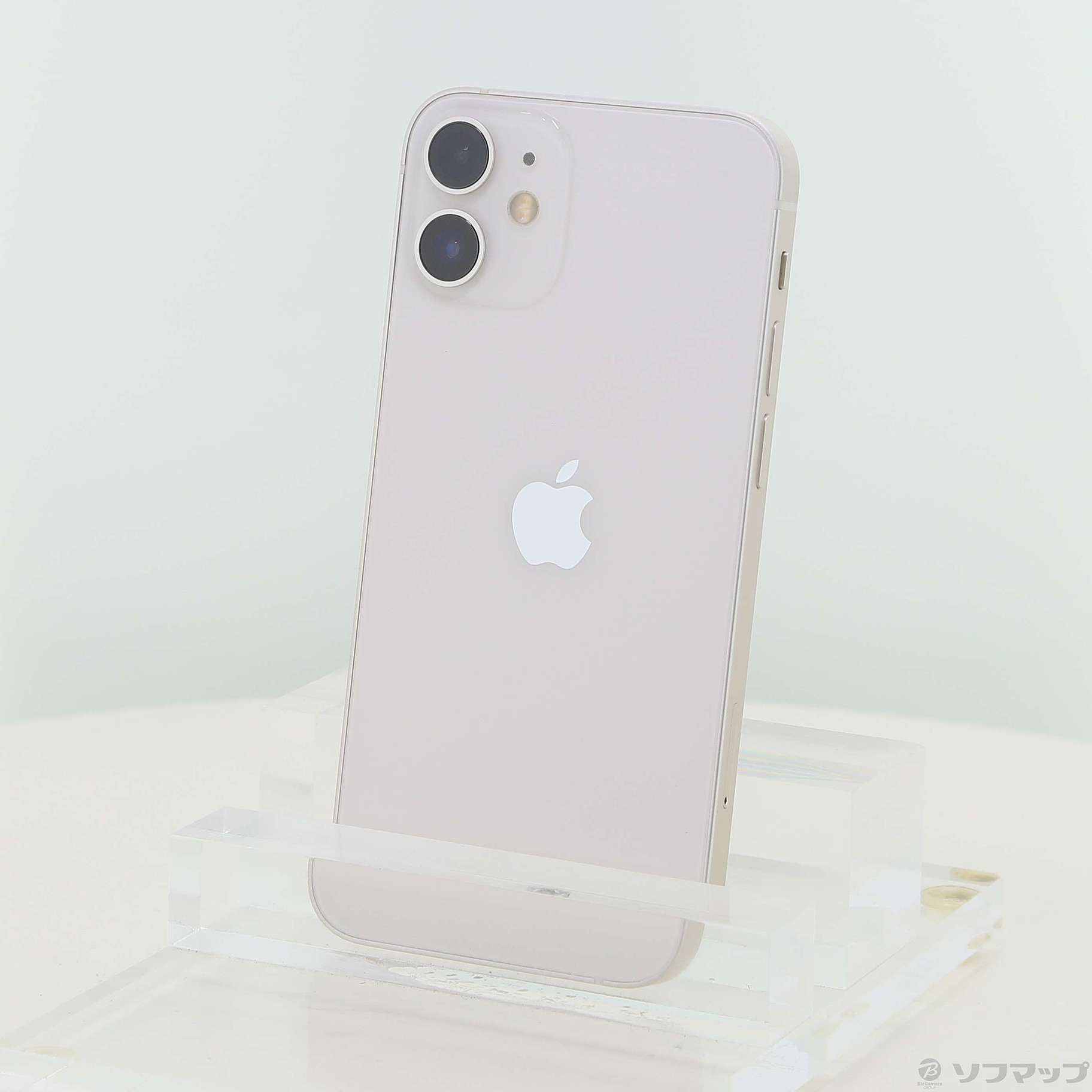 中古】iPhone12 mini 128GB ホワイト MGDM3J／A SIMフリー