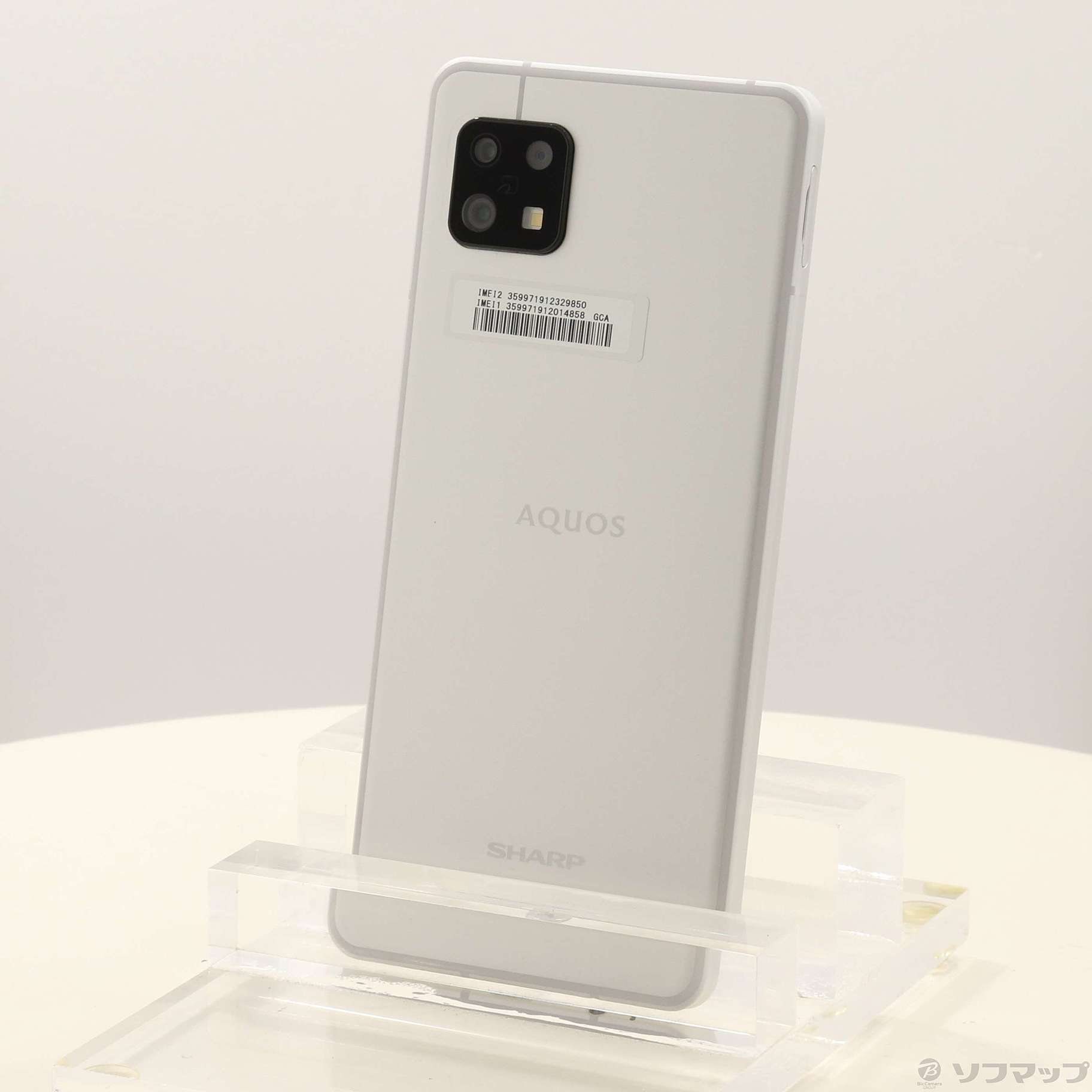 【液晶美品】AQUOS sense6s SH-RM19s 楽天 SIMフリー 中古】AQUOS sense6s 64GB シルバー SH-RM19s 楽天 SIMフリー ［6.1