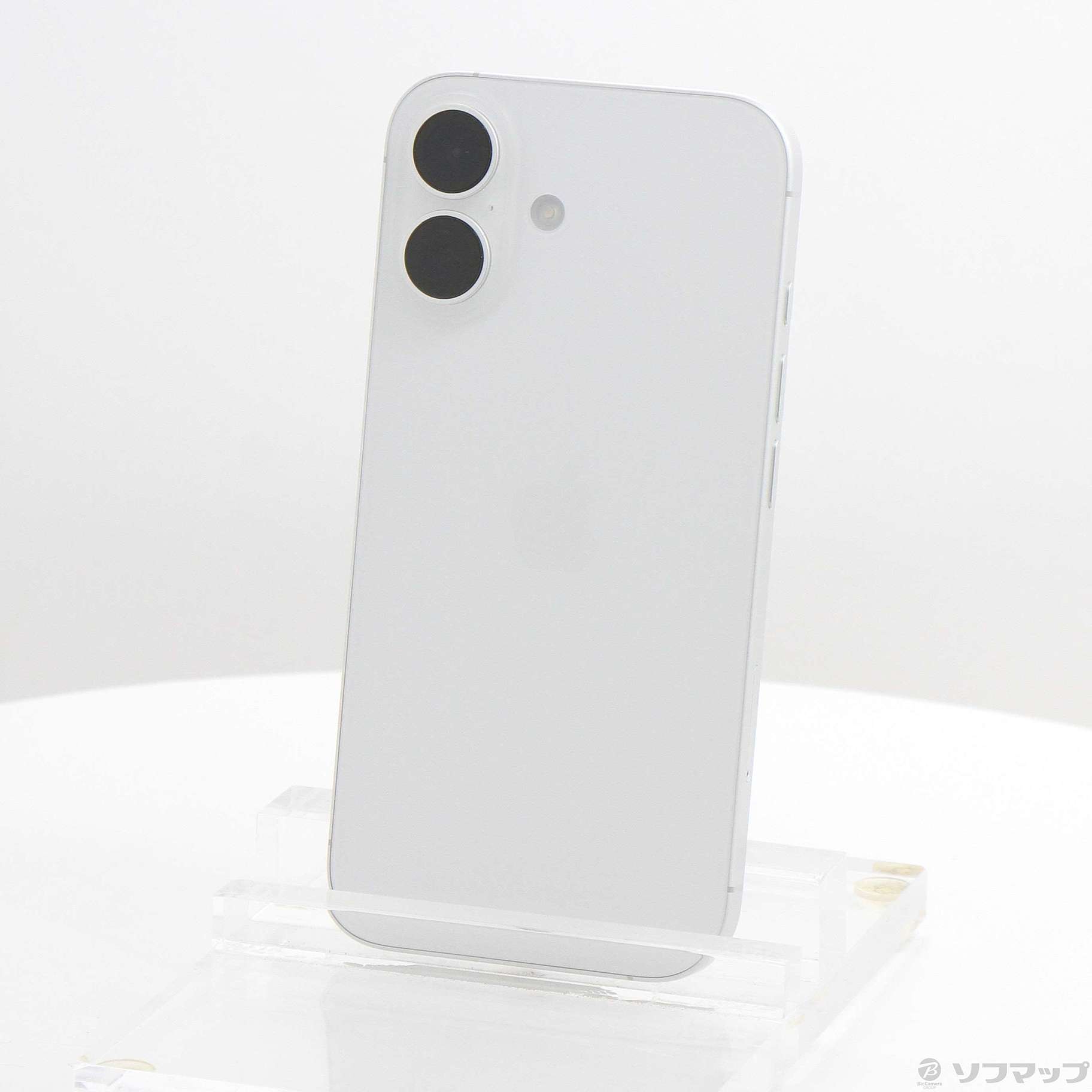 中古】iPhone16 128GB ホワイト MYDR3J／A SIMフリー [2133075783733