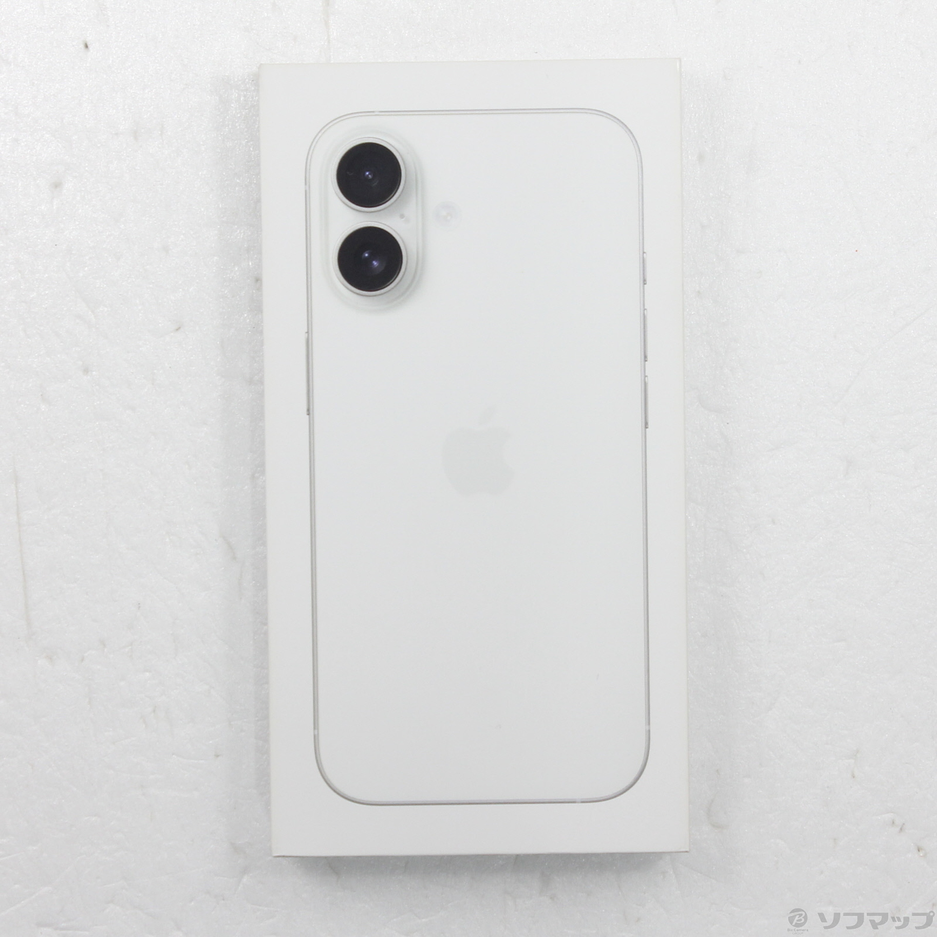 中古】iPhone16 128GB ホワイト MYDR3J／A SIMフリー [2133075783733
