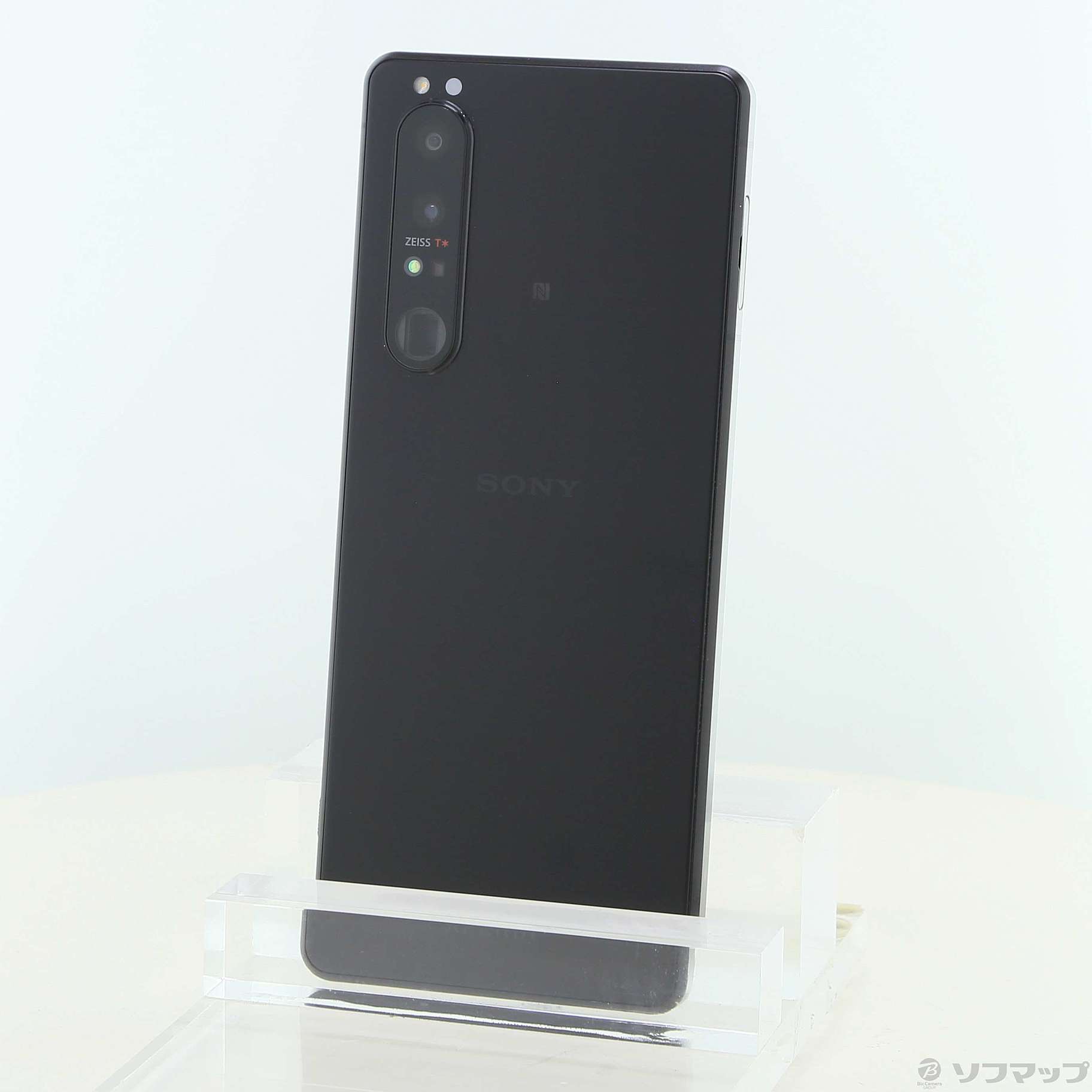 中古品〕 Xperia 1 III 512GB フロストブラック XQ-BC42 SIMフリー｜の