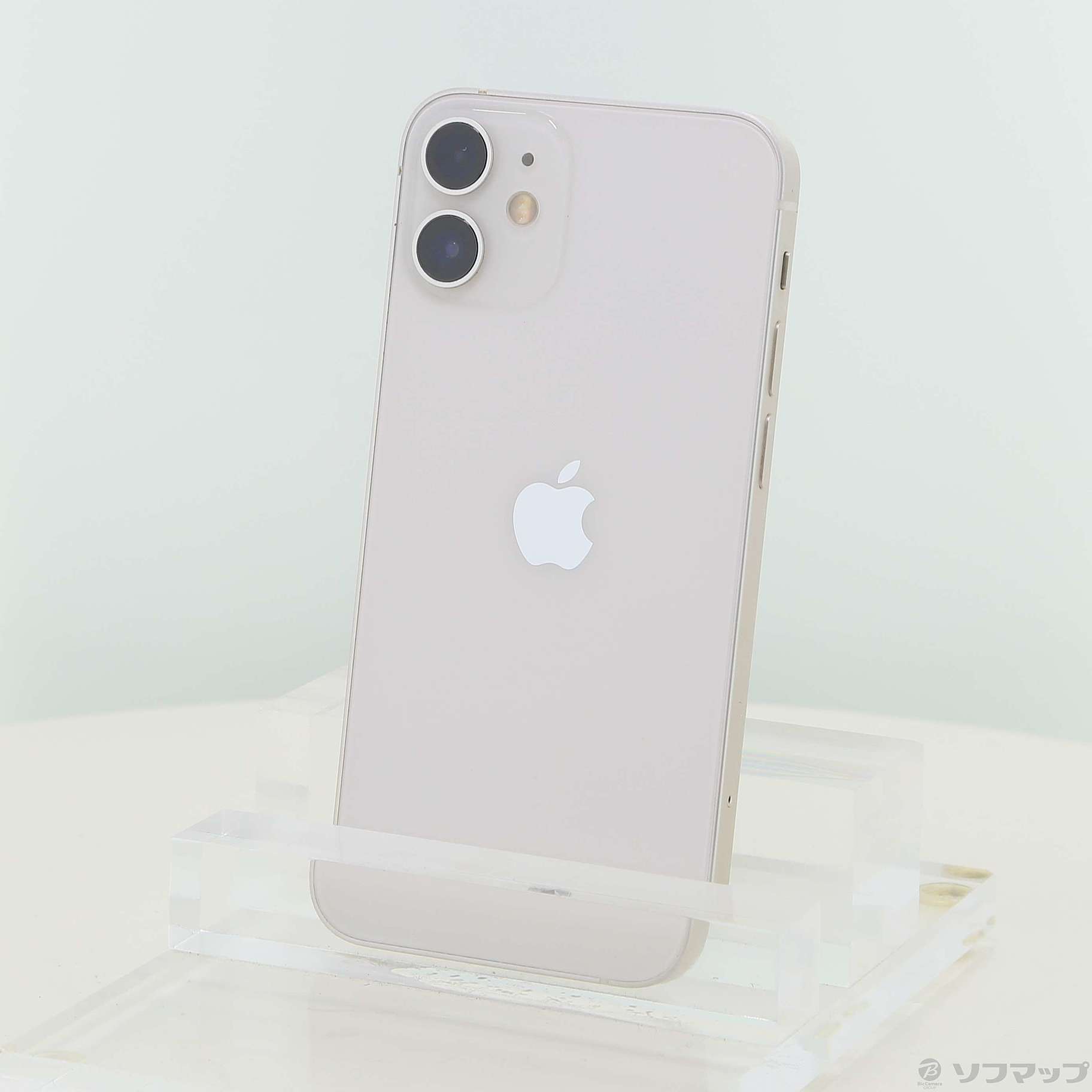中古】iPhone12 mini 128GB ホワイト MGDM3J／A SIMフリー