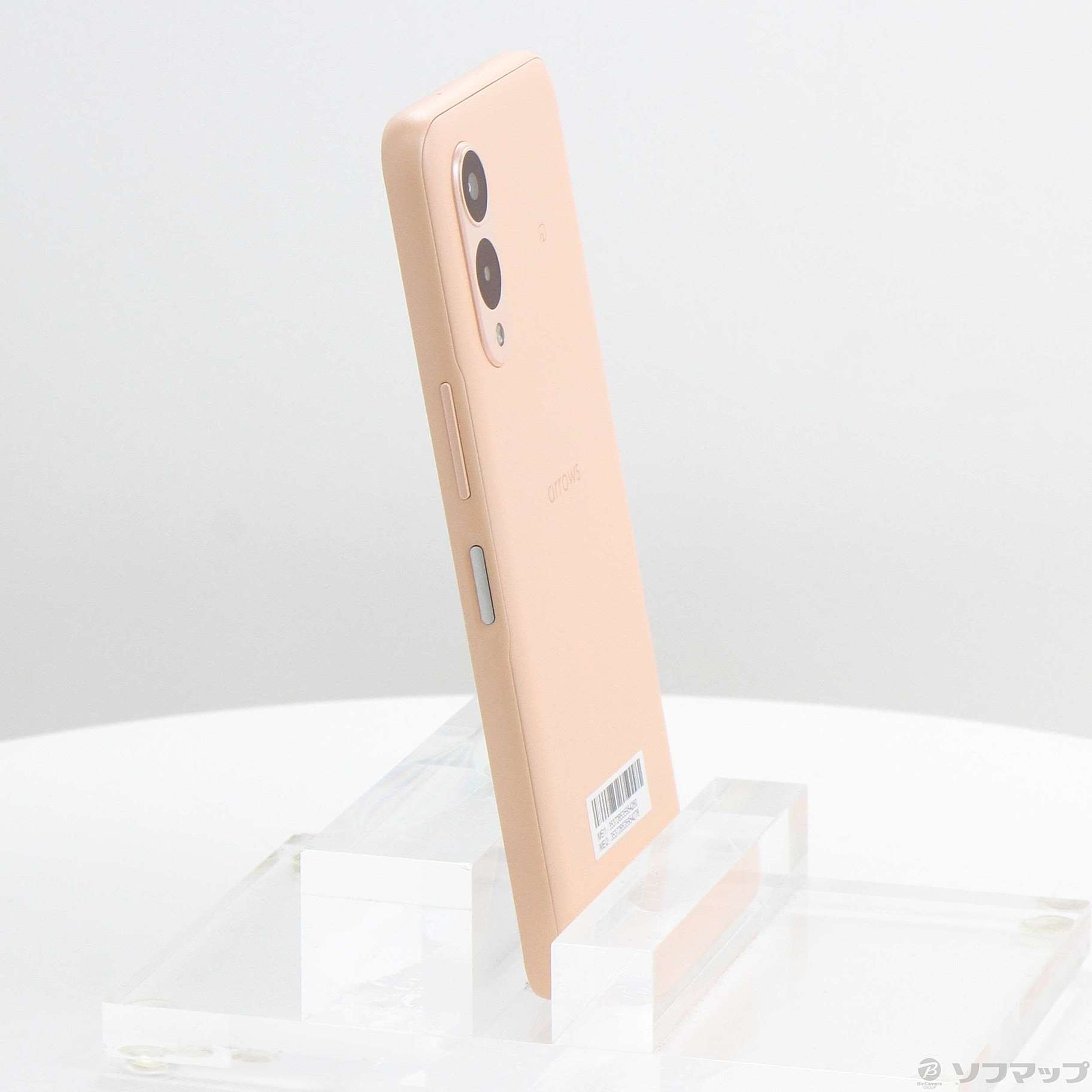 中古品〕 arrows We2 64GB ライトオレンジ FCG02 au SIMフリー｜の通販