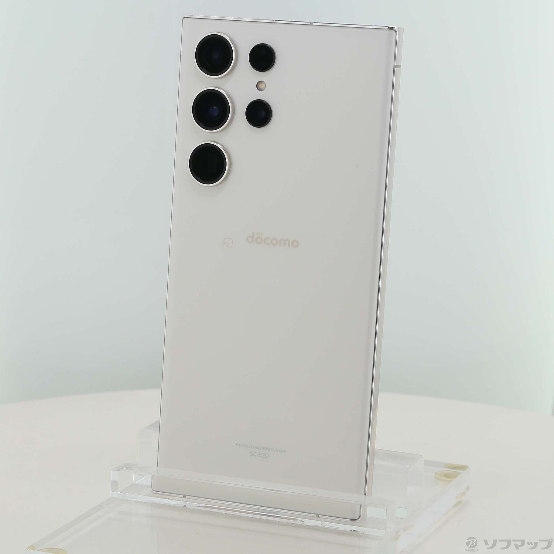 中古品〕 Galaxy S23 Ultra 256GB クリーム SC-52D docomo SIMフリー