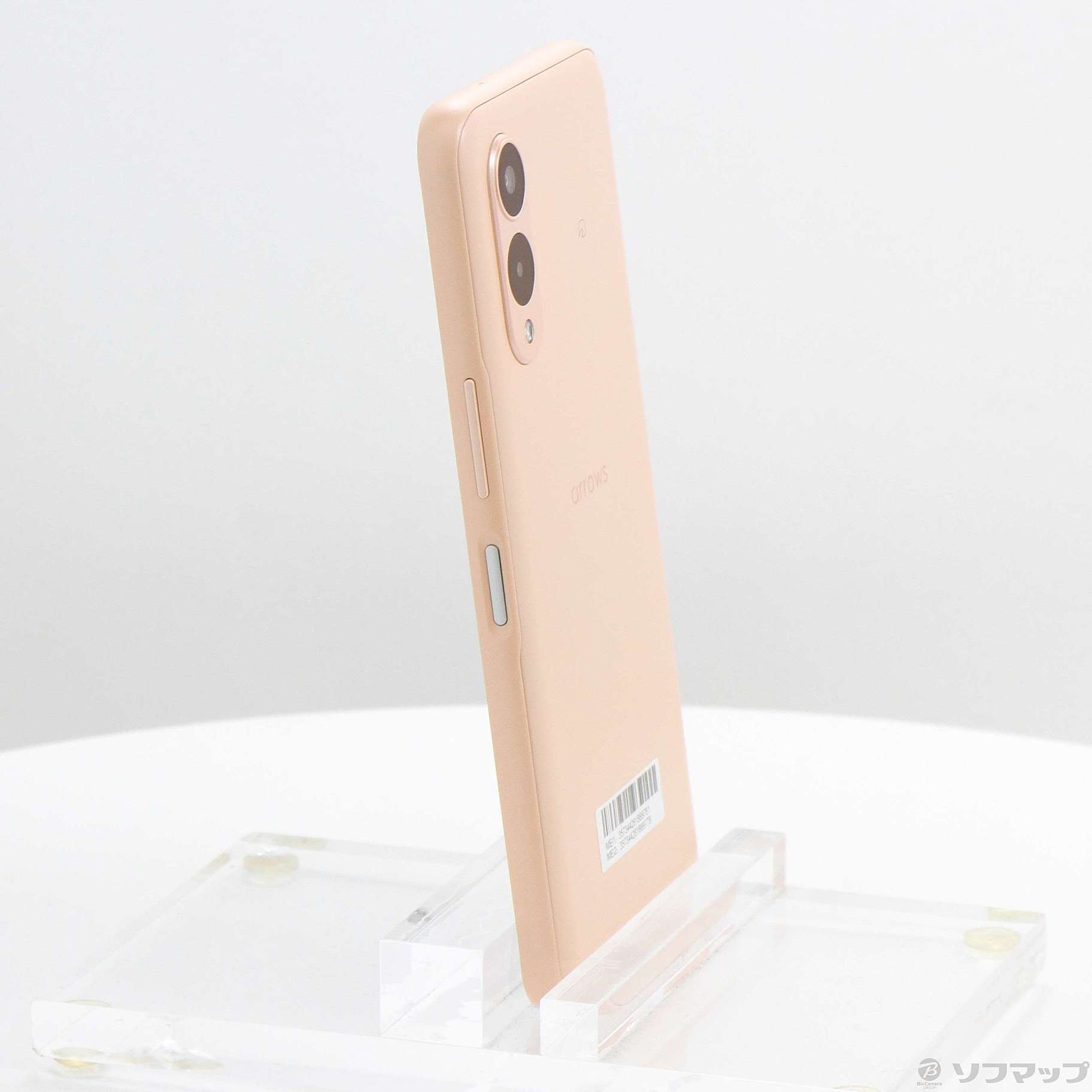 中古品〕 arrows We2 64GB ライトオレンジ FCG02 au SIMフリー｜の通販