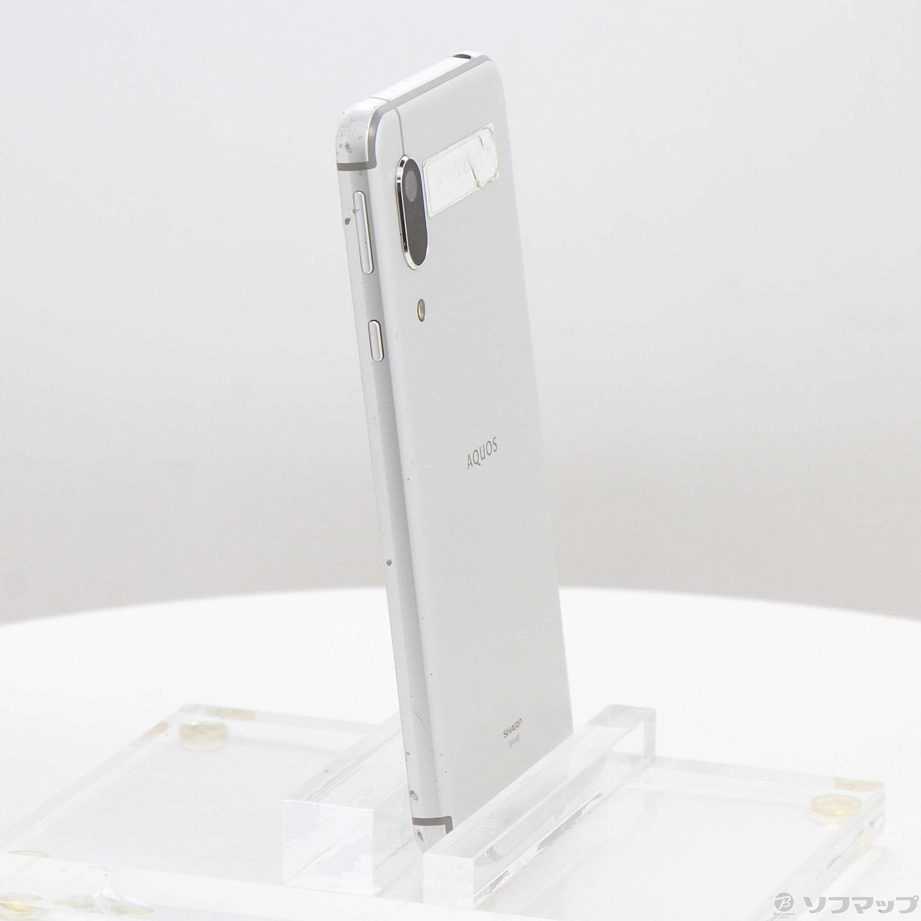 中古】AQUOS sense3 basic 32GB シルバー SHV48 auロック解除SIMフリー