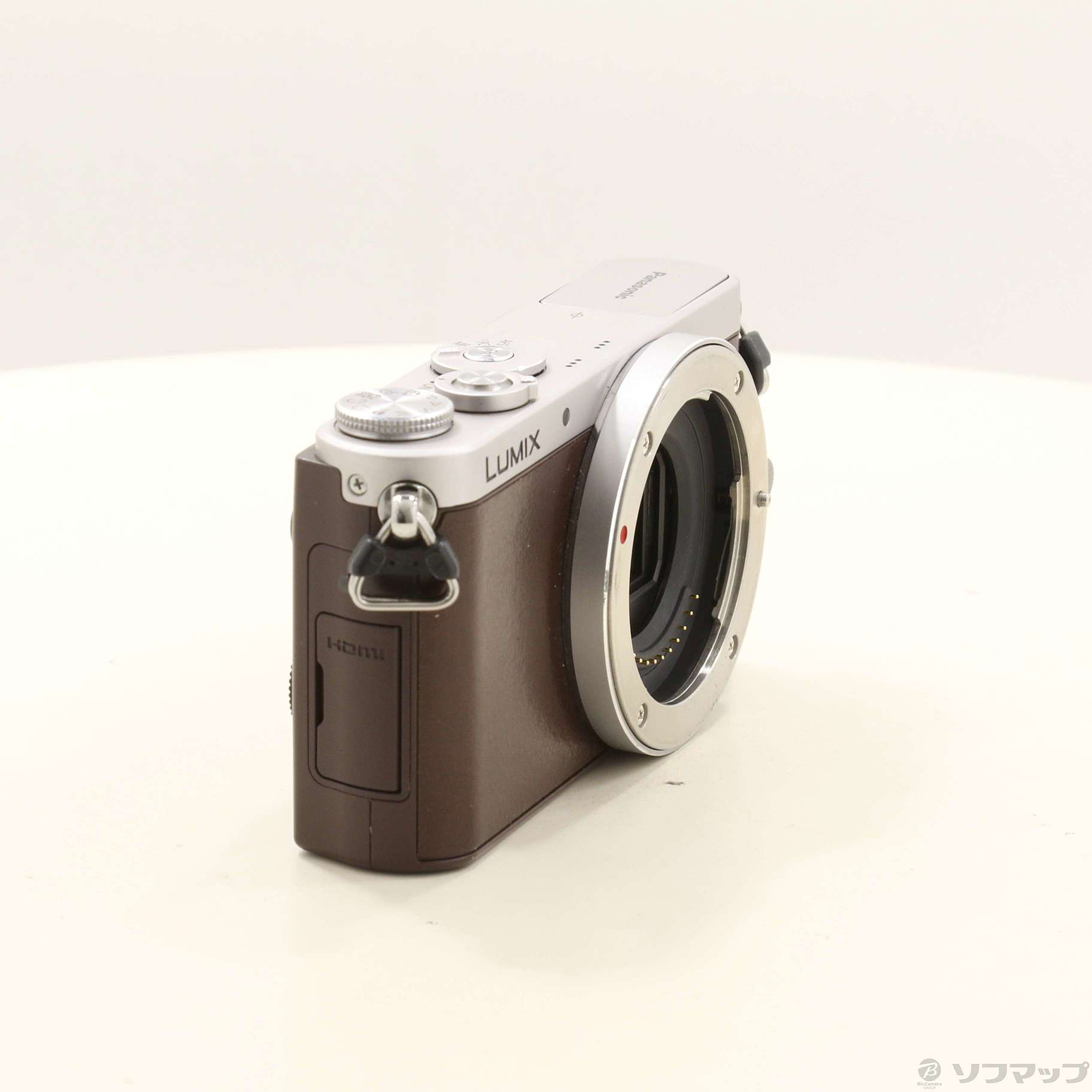 超美品 パナソニック DMC-GM1S ミラーレスデジタルカメラボディ ブラウン 中古】LUMIX GM1S ボディ ブラウン [2133075905982] - リコレ
