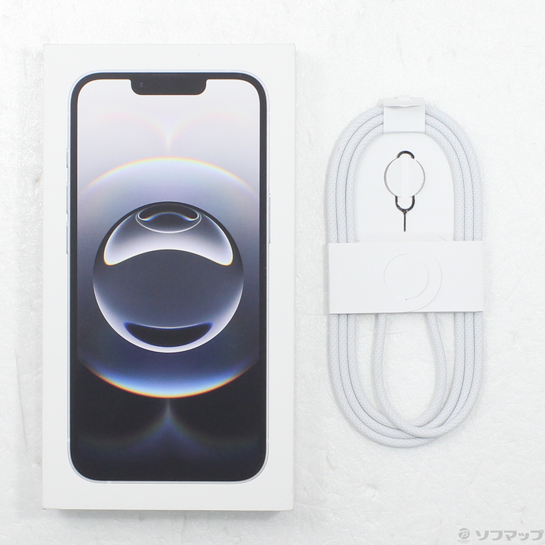 中古】iPhone16e 128GB ホワイト MD1R4J／A SIMフリー [2133075918548