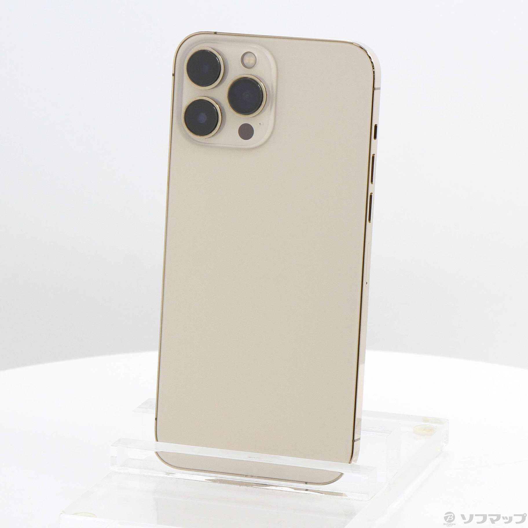 【美品】iPhone13pro Max ゴールド　128GB　箱あり 中古】iPhone13 Pro Max 128GB ゴールド MLJ63J／A SIMフリー