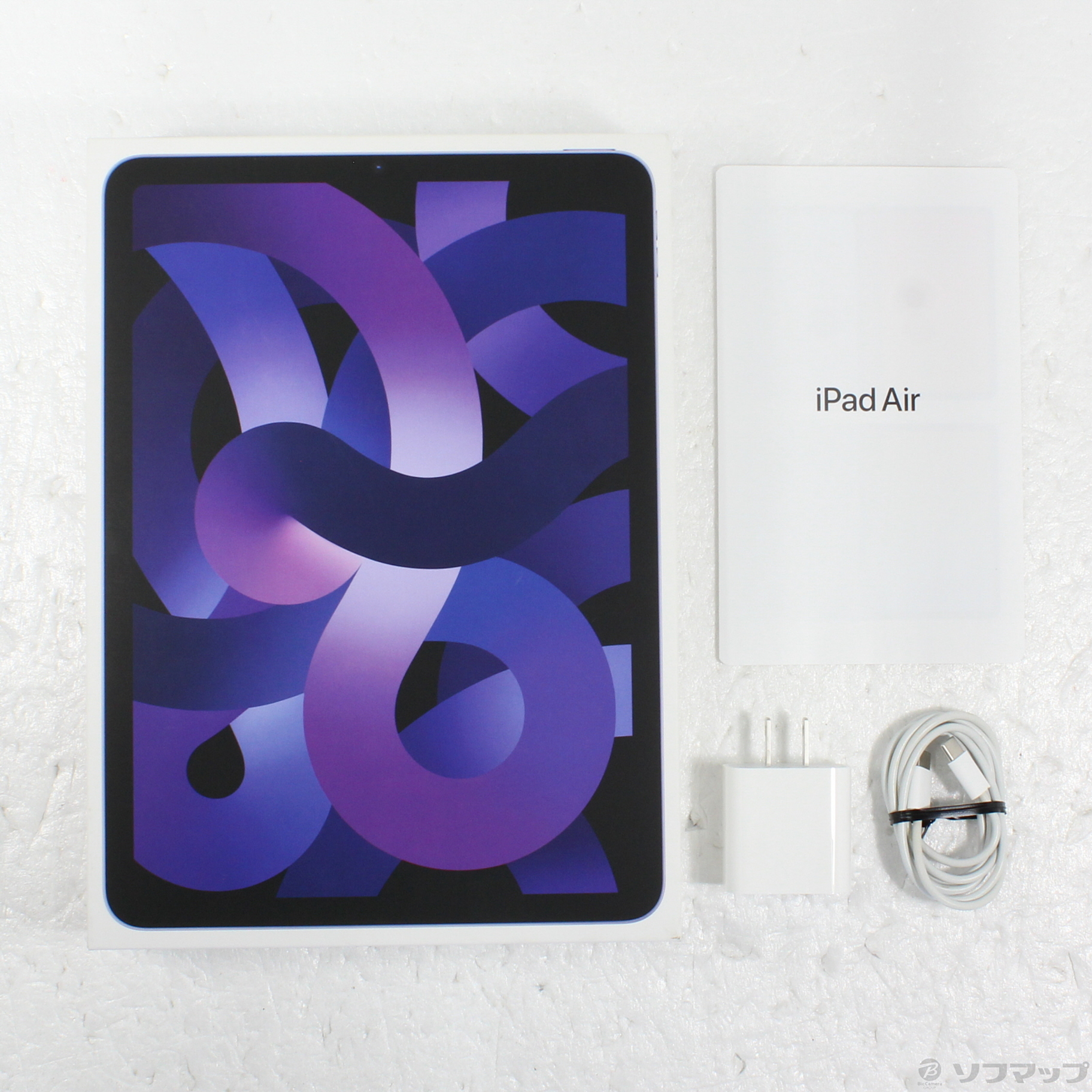 iPad Air 第5世代 64GB パープル MME23J 中古】iPad Air 第5世代 64GB パープル MME23J／A Wi-Fi ［10.9インチ