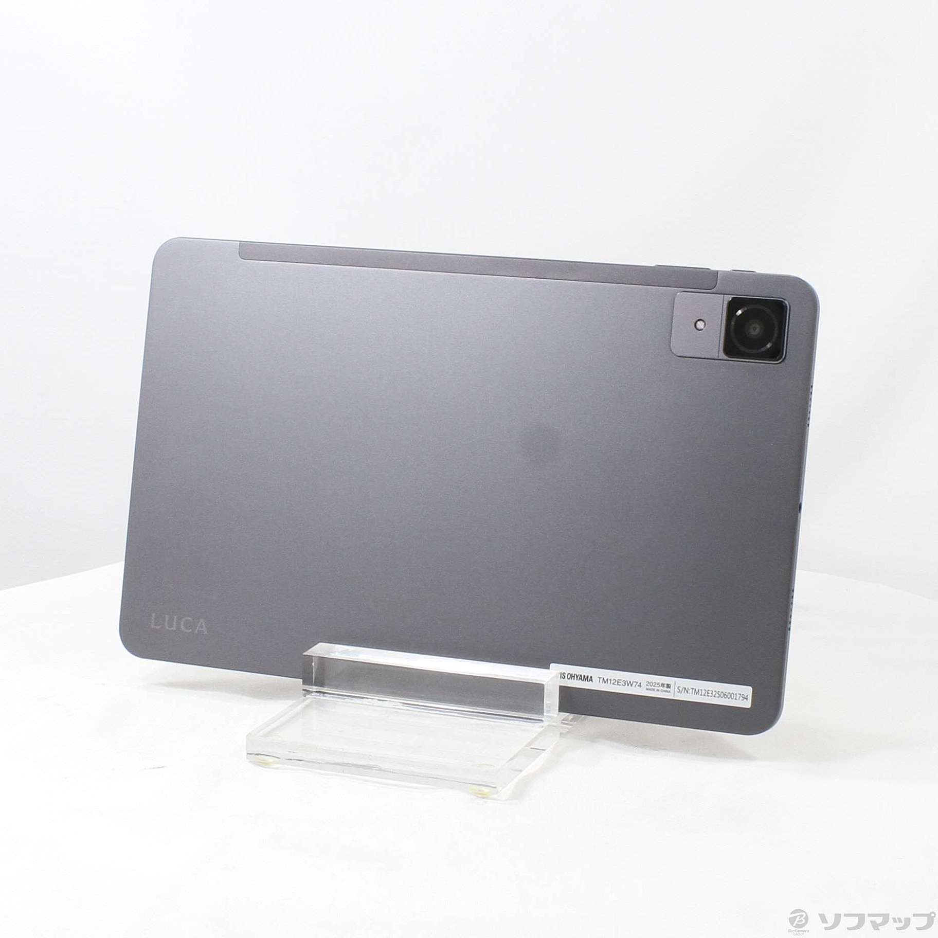 �k�W���i�l LUCA 128GB �O���[ TM12E3W74-KV1H Wi-Fi