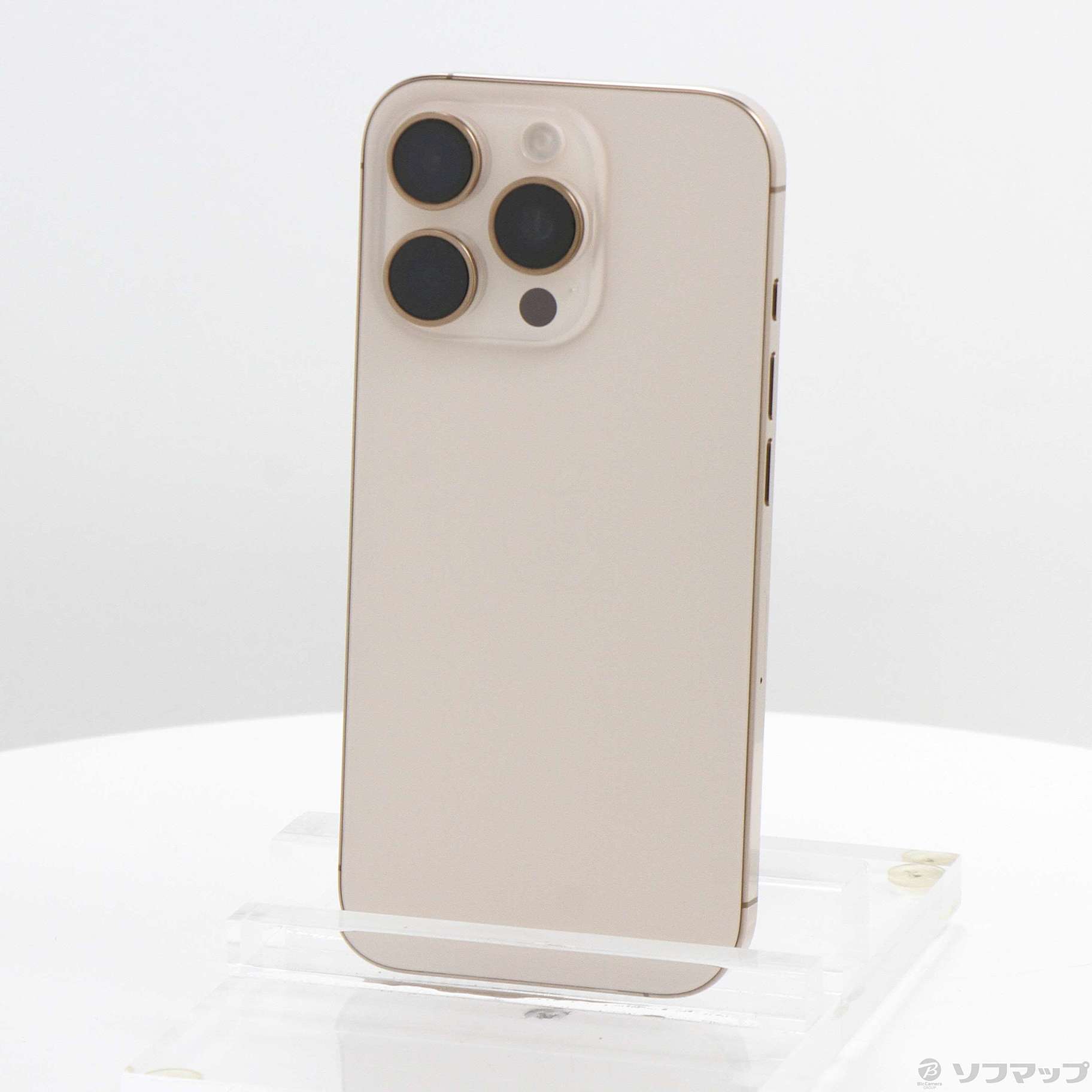 iPhone 16 Pro 128GB SIMフリー [デザートチタニウム] 中古(白ロム