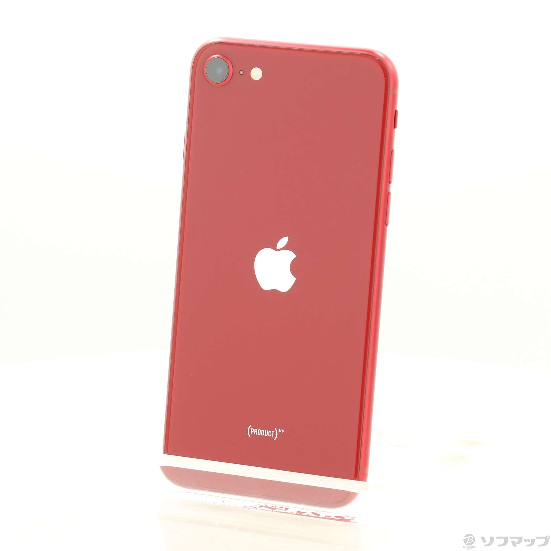 中古品〕 iPhone SE 第3世代 64GB プロダクトレッド MMYE3J／A SIM
