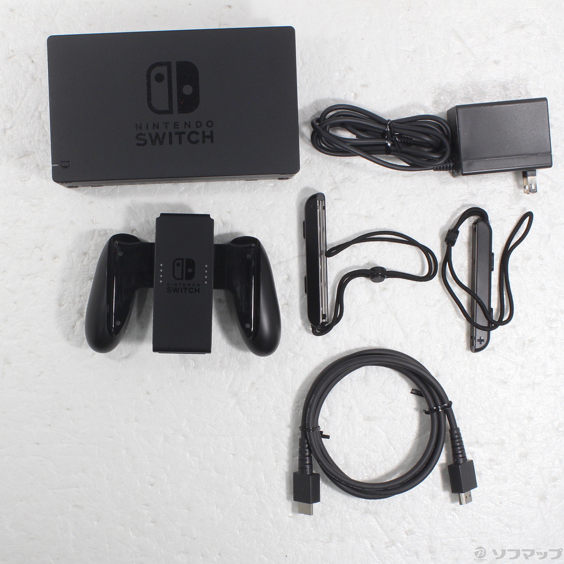 中古品〕 Nintendo Switch Joy-Con (L) ネオンブルー／ (R) ネオン