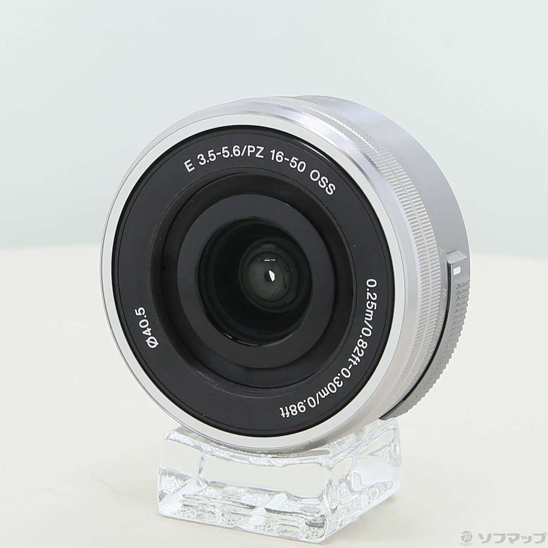 中古】E PZ 16-50mm F3.5-5.6 OSS SELP1650 (Eレンズ) シルバー