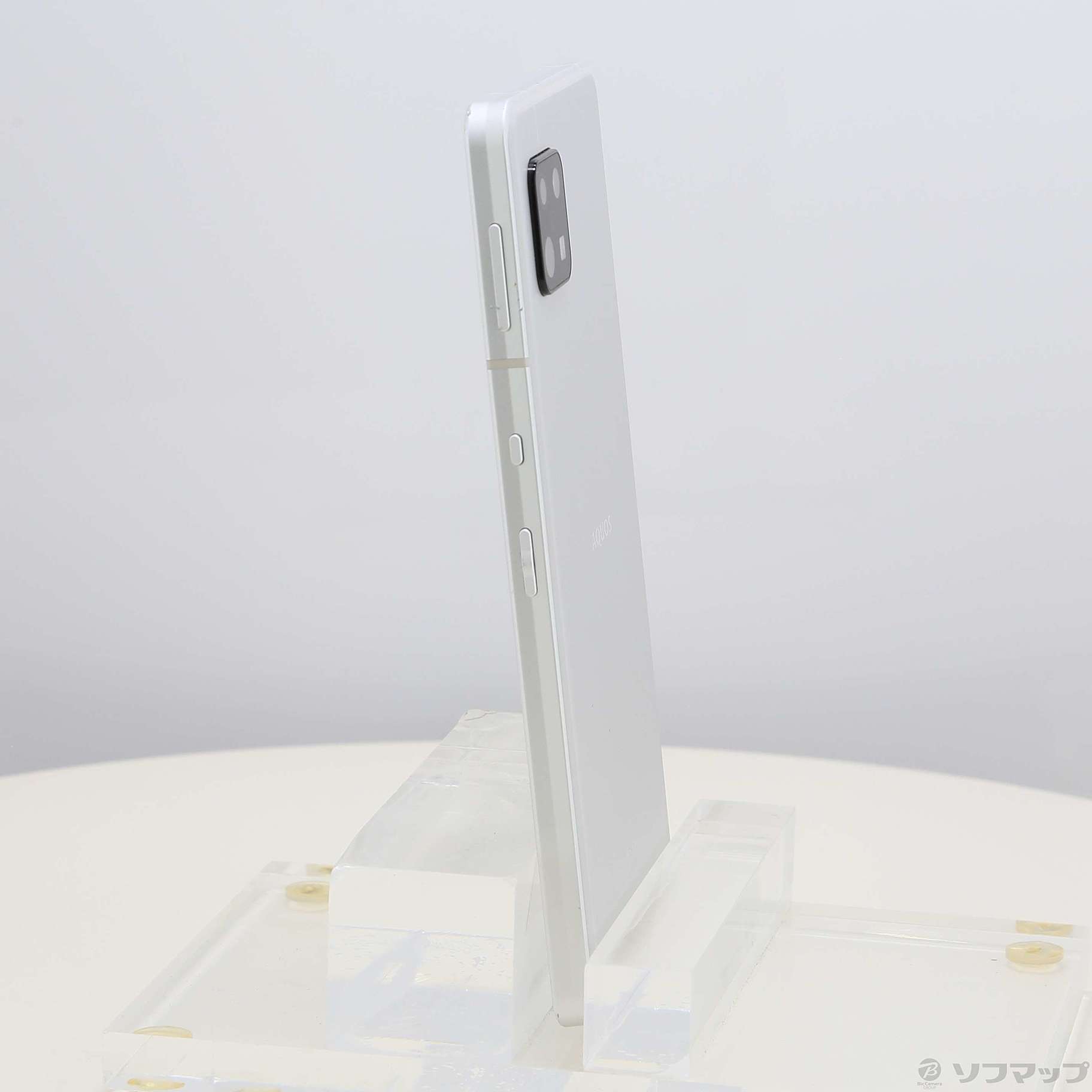 中古品〕 AQUOS sense6s 64GB シルバー SHG07 au SIMフリー｜の通販は