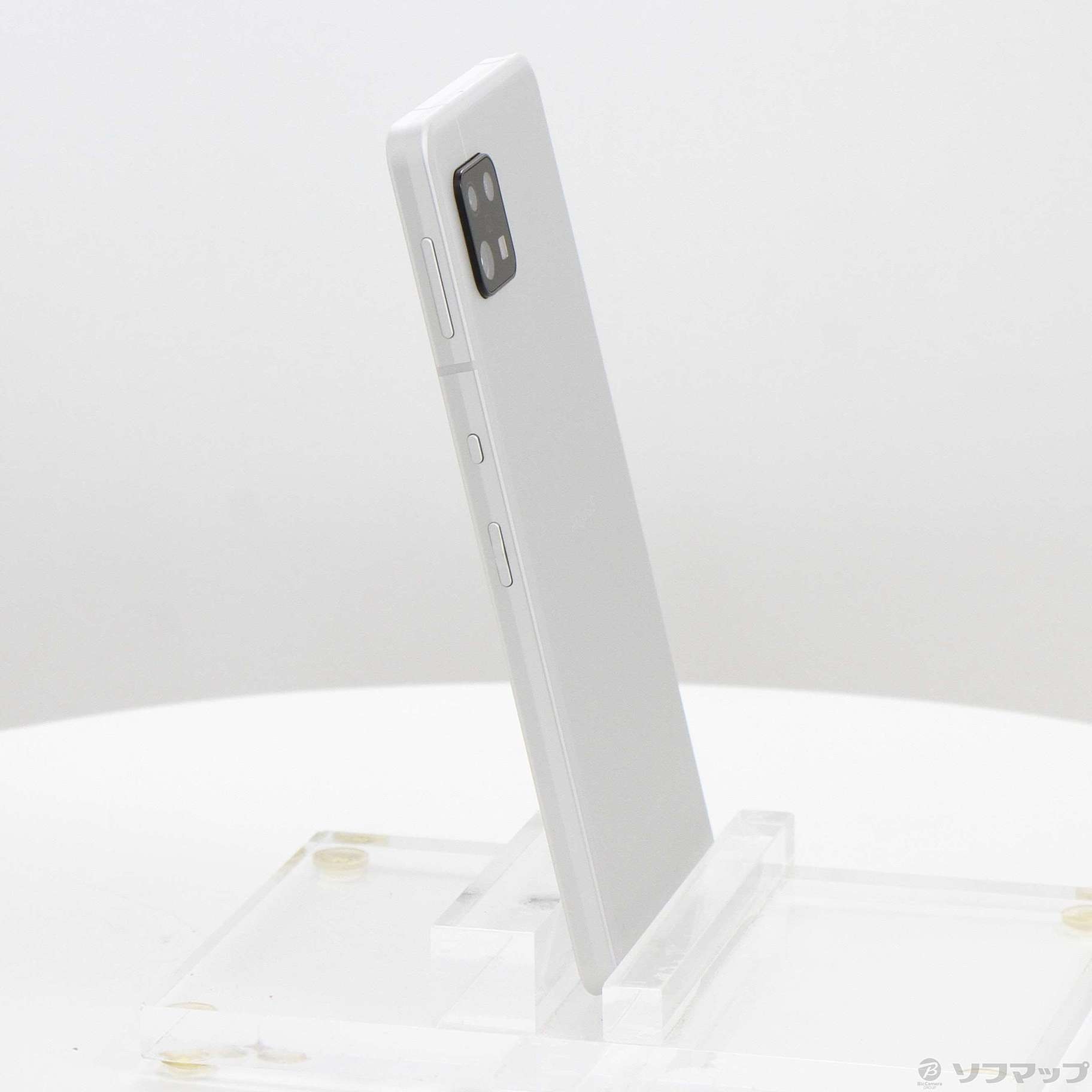 中古】AQUOS sense6 64GB シルバー SHG05 au SIMフリー [2133076120506