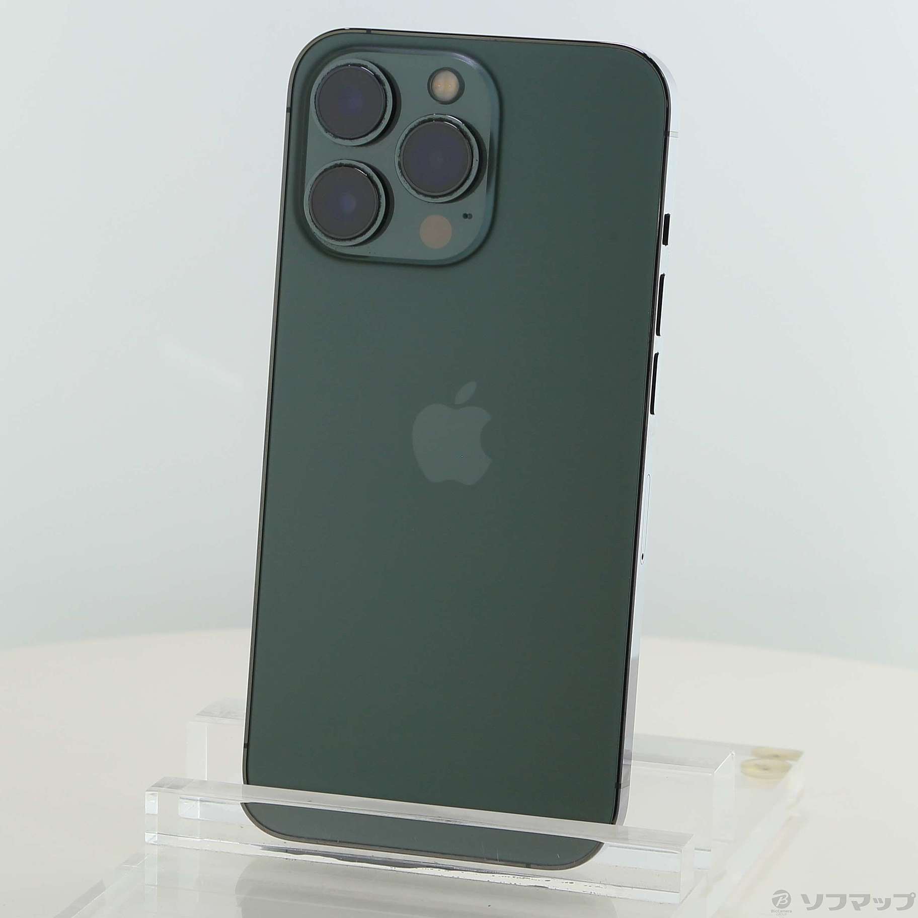 中古】iPhone13 Pro 128GB アルパイングリーン MNDX3J／A SIMフリー