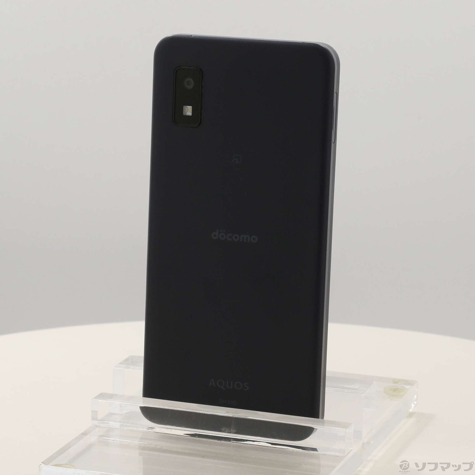 中古】AQUOS wish3 64GB ブラック SH-53D docomo SIMフリー