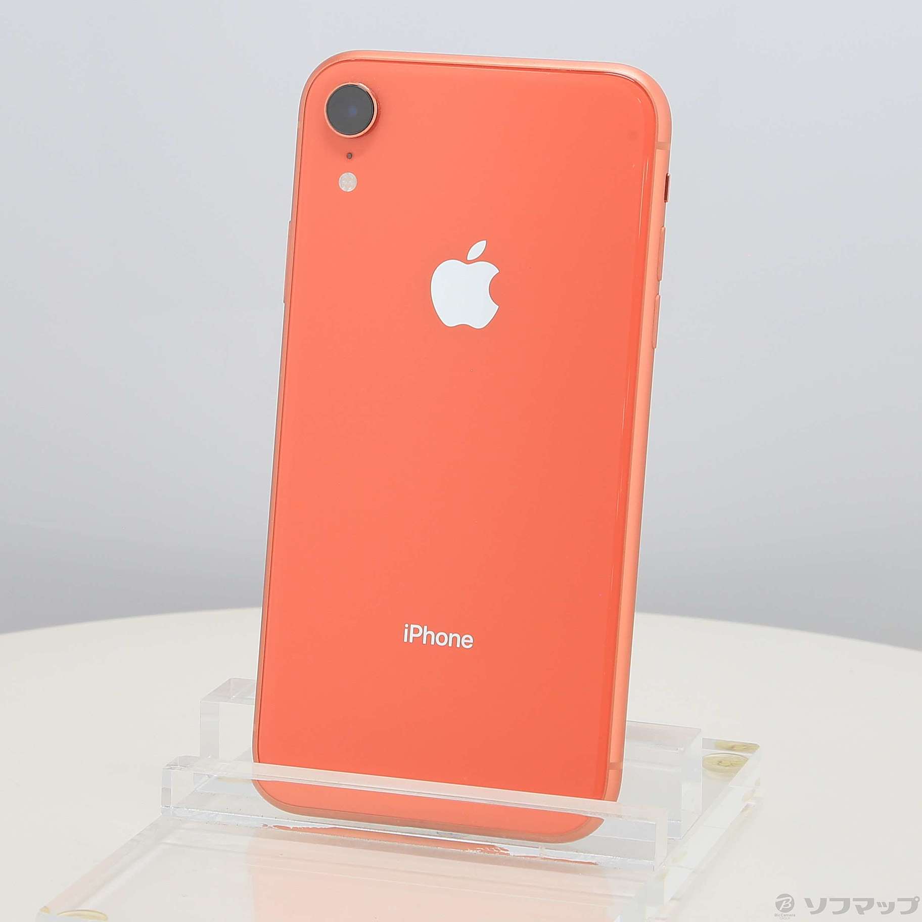 スマートフォン・携帯電話 Apple iPhoneXR コーラル 64GB 本体のみ