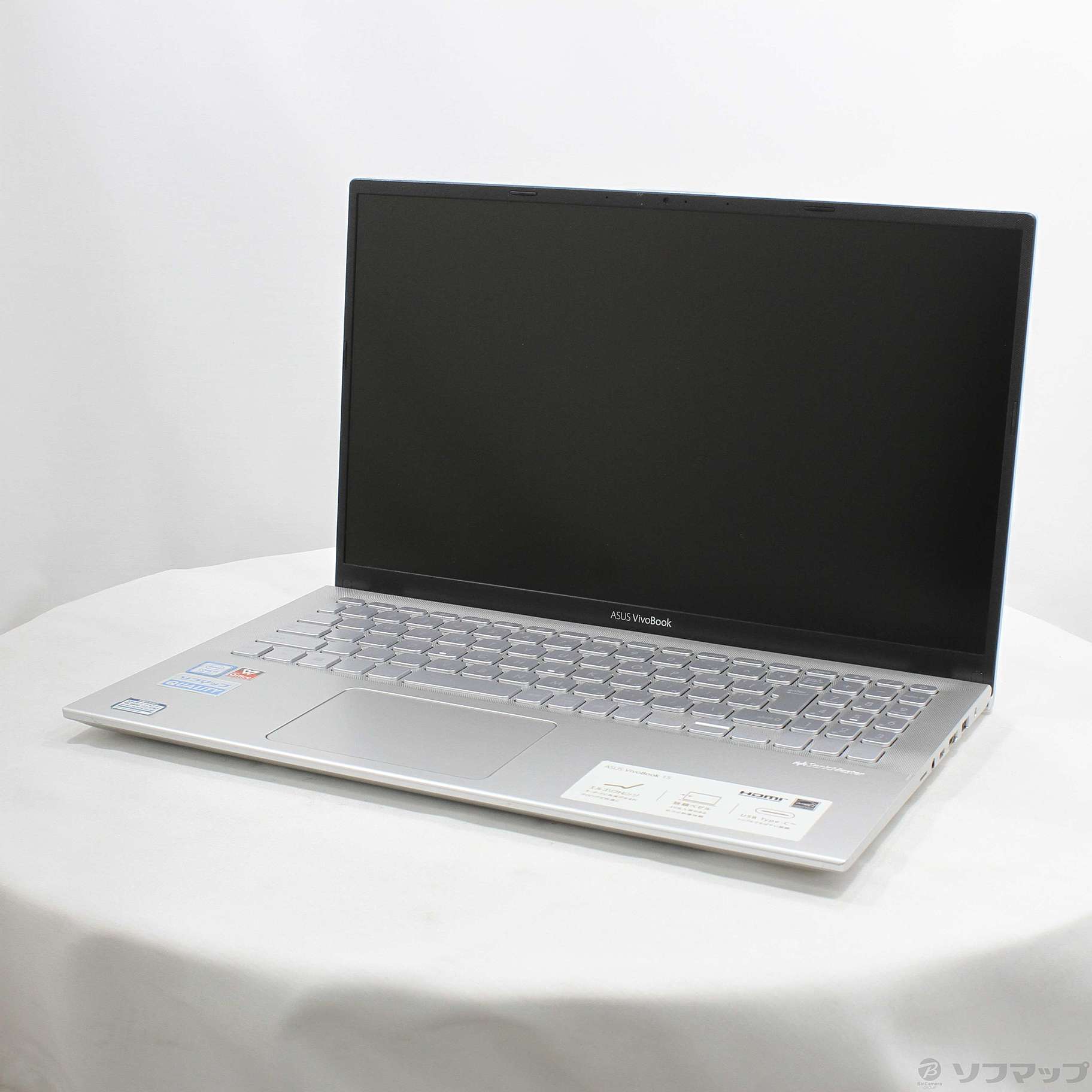 VivoBook 15 X512FA X512FA-8265 トランスペアレントシルバー