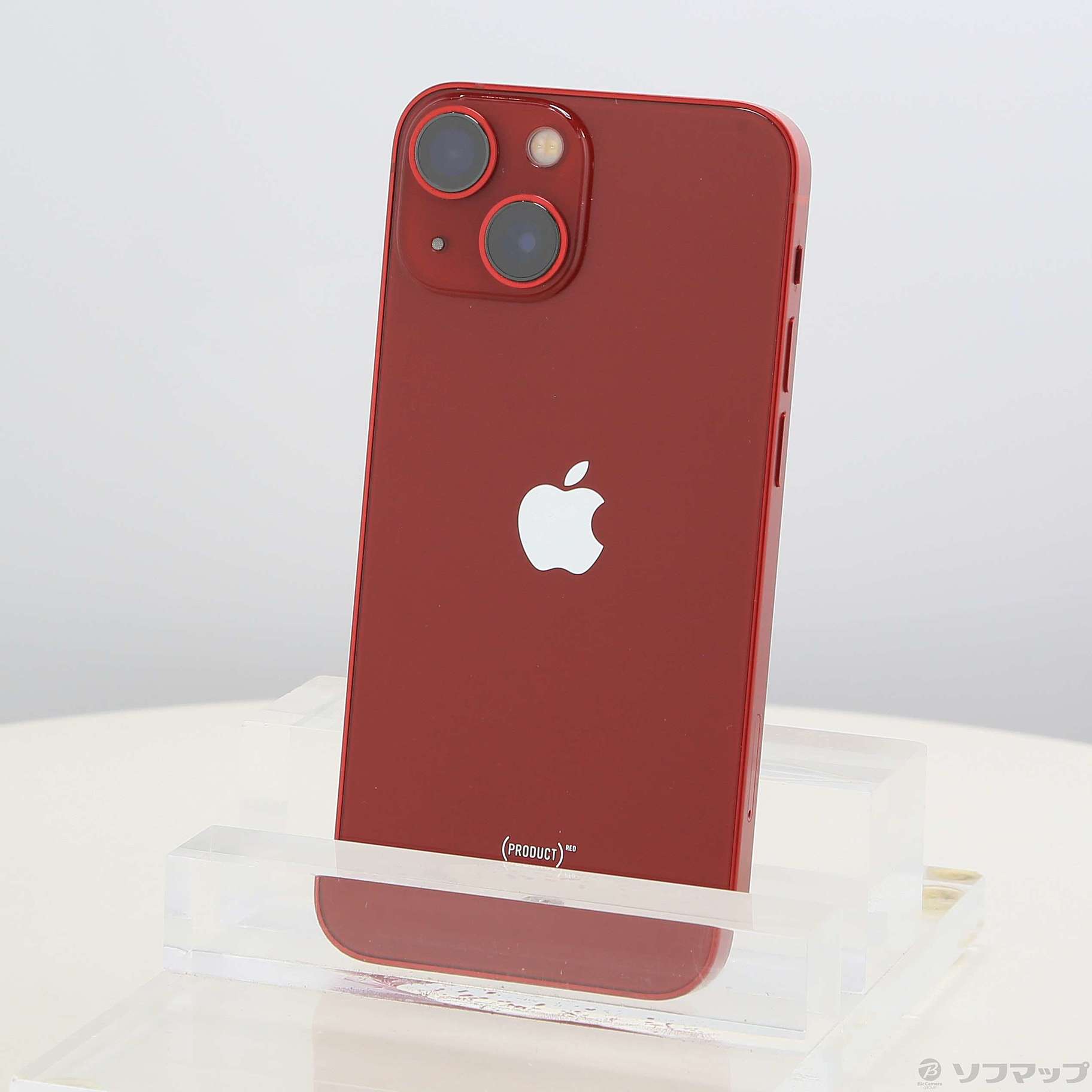 中古品〕 iPhone13 mini 128GB プロダクトレッド MLJG3J／A SIMフリー