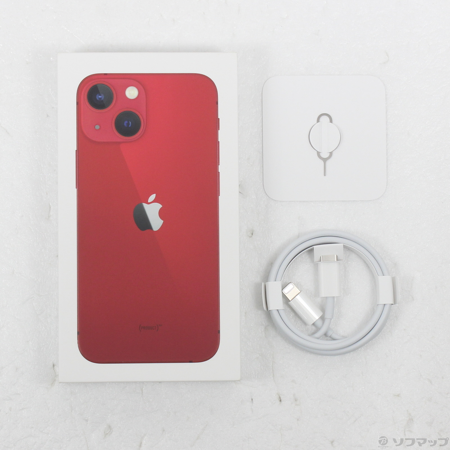 iPhone 13 mini (PRODUCT)RED 128GB SIM�t���[ [���b�h]�̐��i�摜5