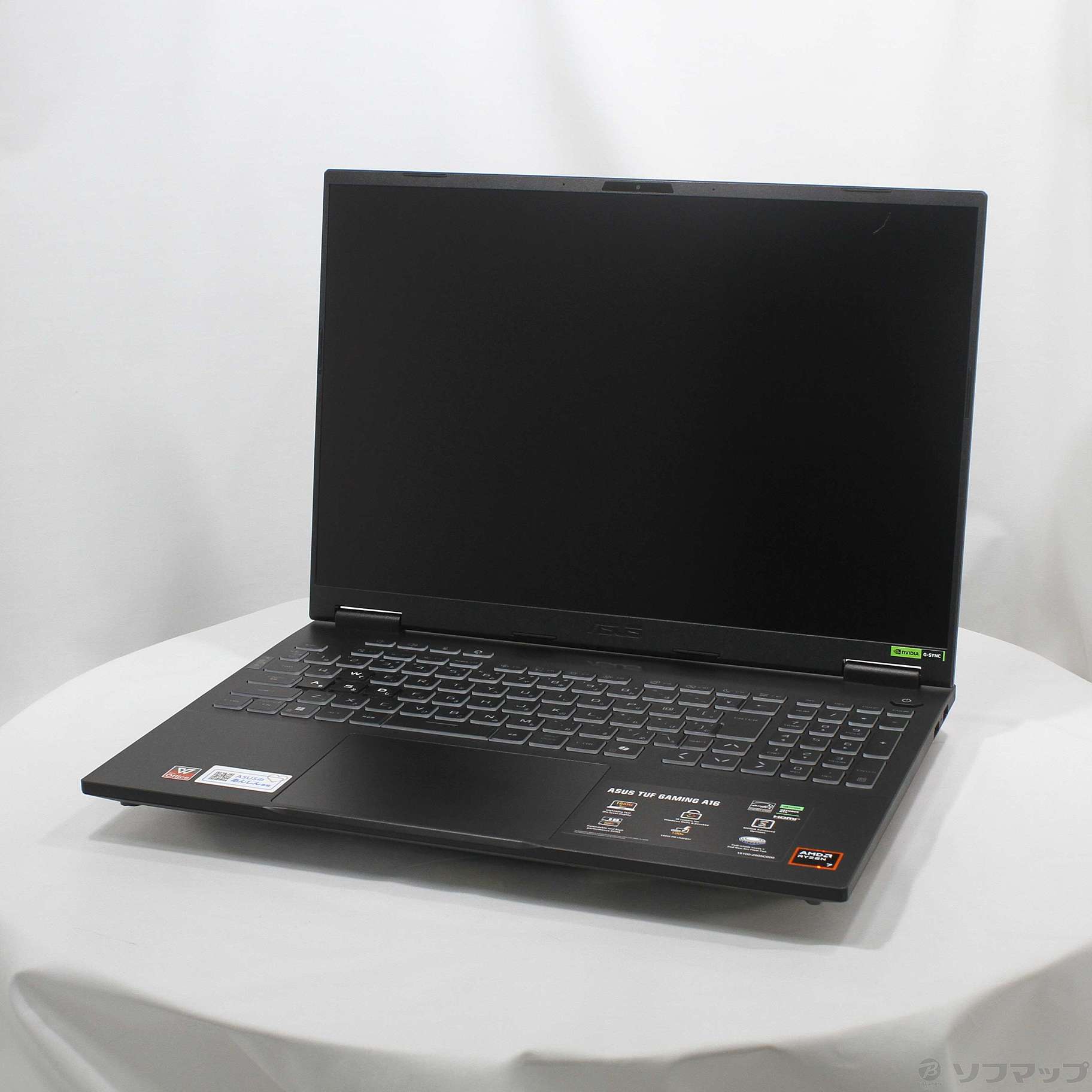 〔展示品〕 TUF Gaming A16 FA608UM FA608UM-R7R5060 イェーガーグレー