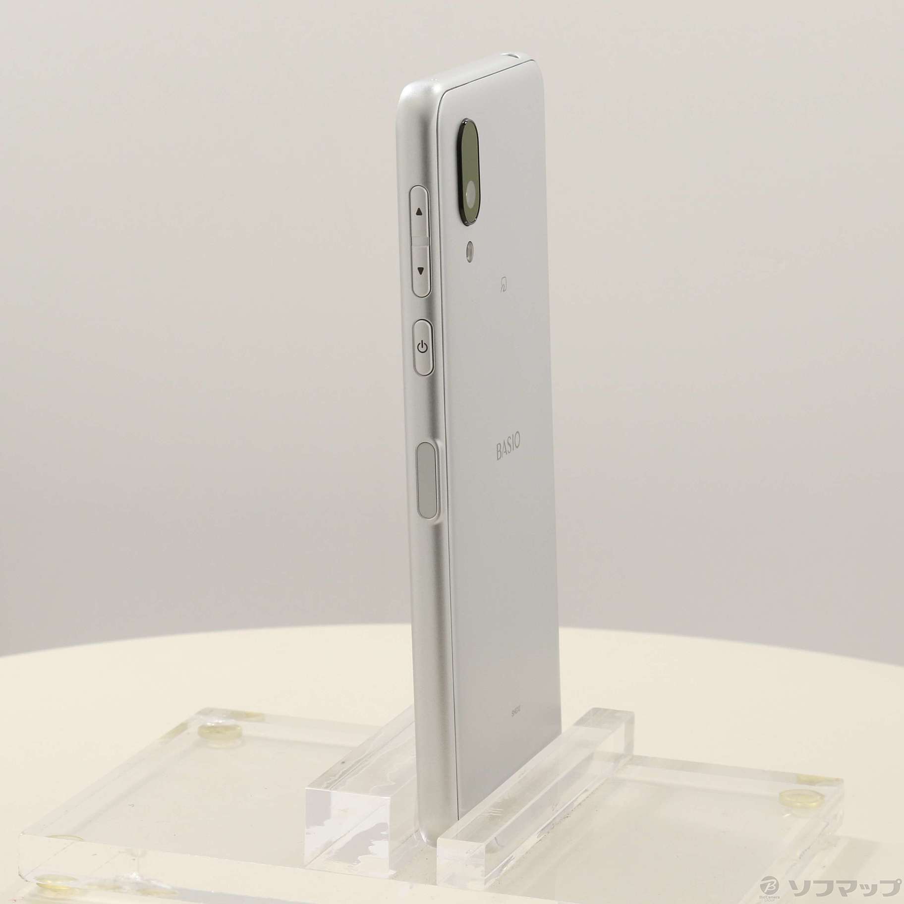 中古】BASIO active2 64GB シルバー SHG12 au SIMフリー