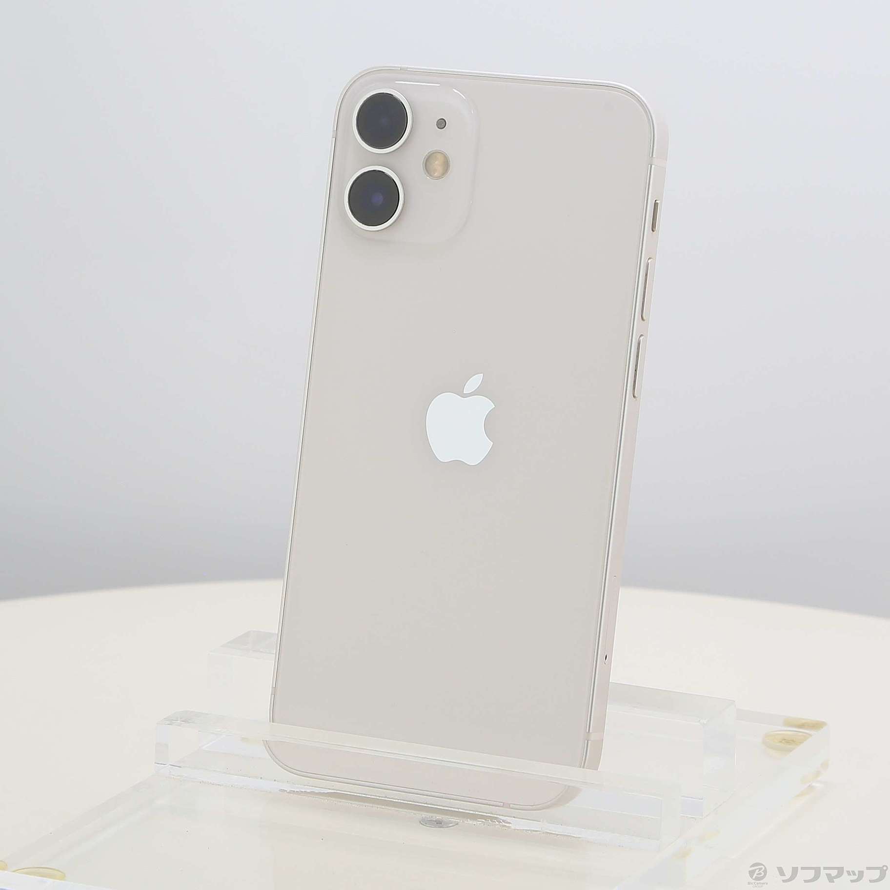 中古品〕 iPhone12 mini 128GB ホワイト MGDM3J／A SIMフリー｜の通販