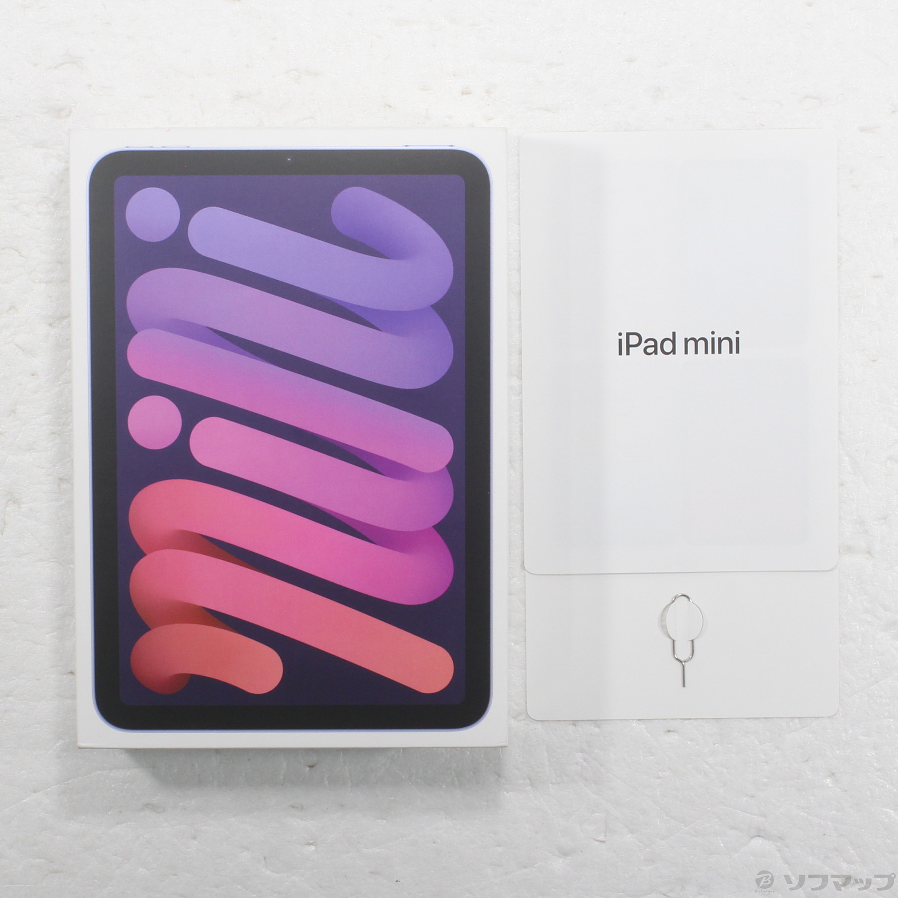中古品〕 iPad mini 第6世代 256GB パープル MK8K3J／A SIMフリー｜の