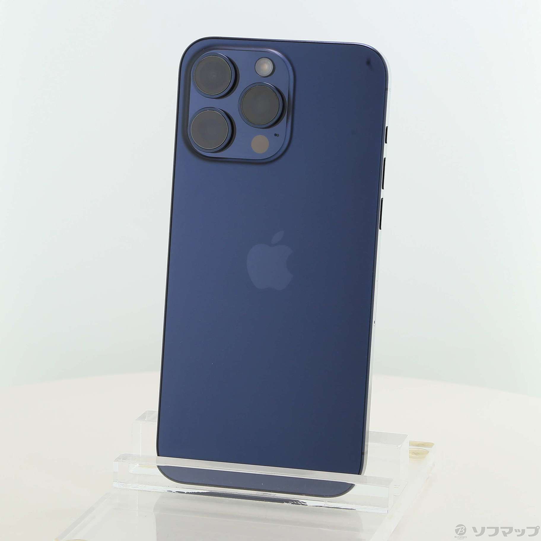 中古】iPhone15 Pro Max 256GB ブルーチタニウム MU6T3J／A SIMフリー