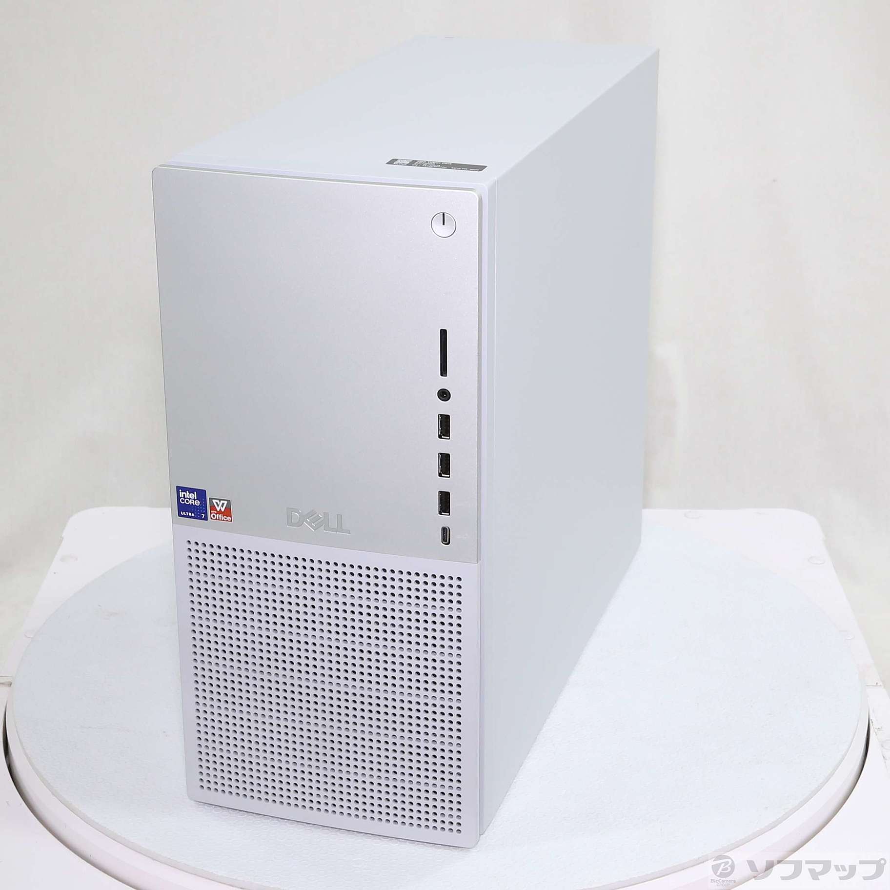 〔展示品〕 Dell タワー Plus DAL80-GHC プラチナシルバー