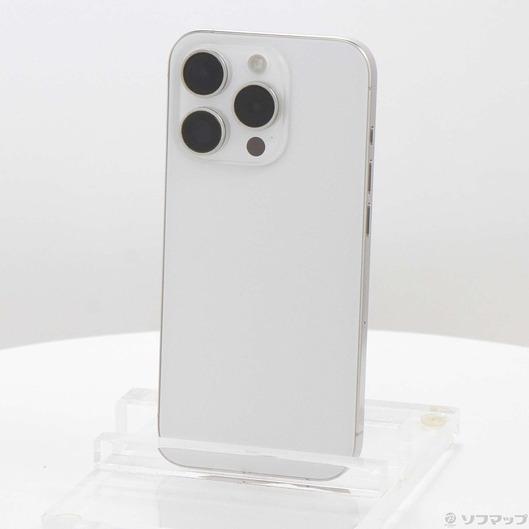 iPhone 15 Pro 256GB SIM�t���[ [�z���C�g�`�^�j�E��]