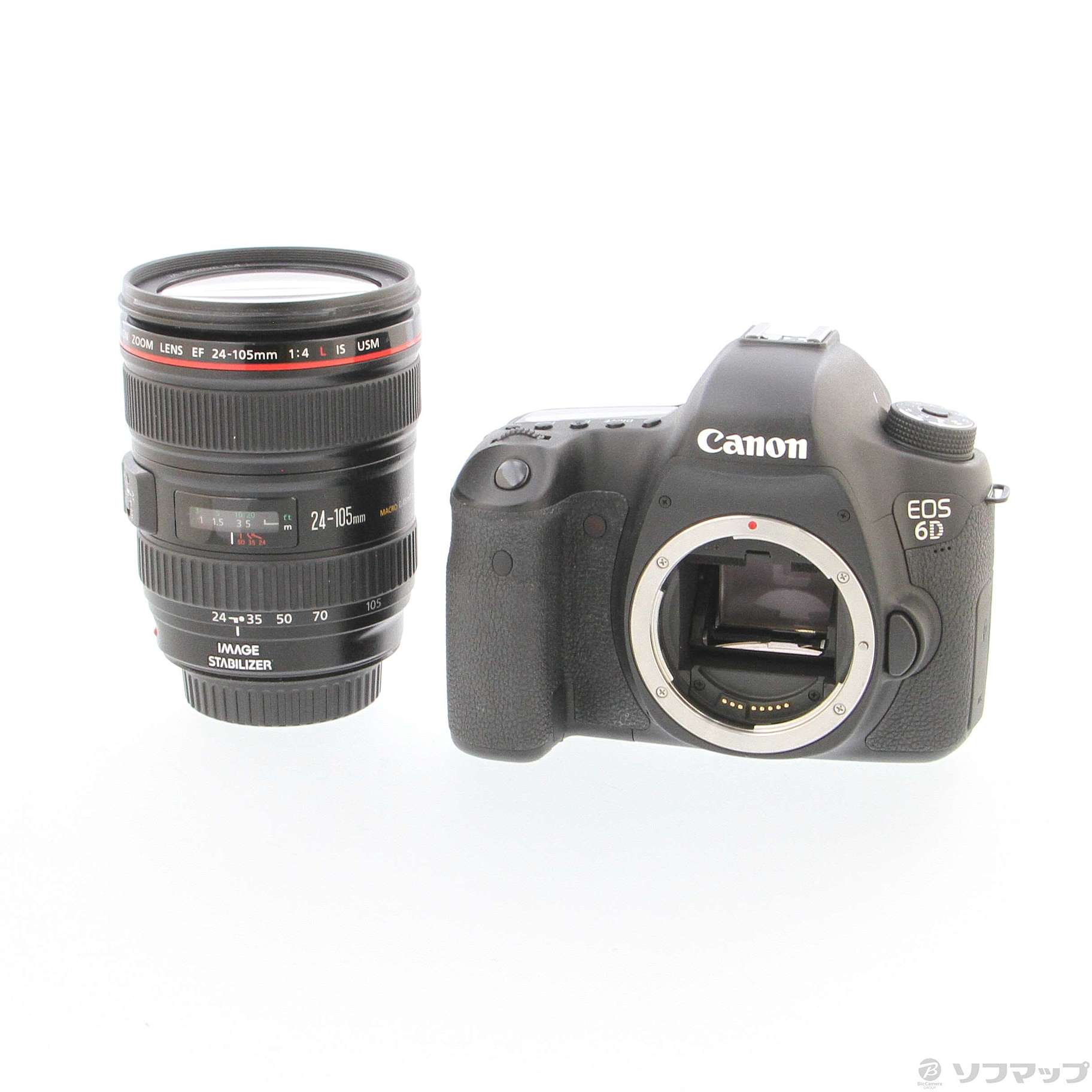中古】EOS 6D EF24-105L IS USM レンズキット [2133076543763