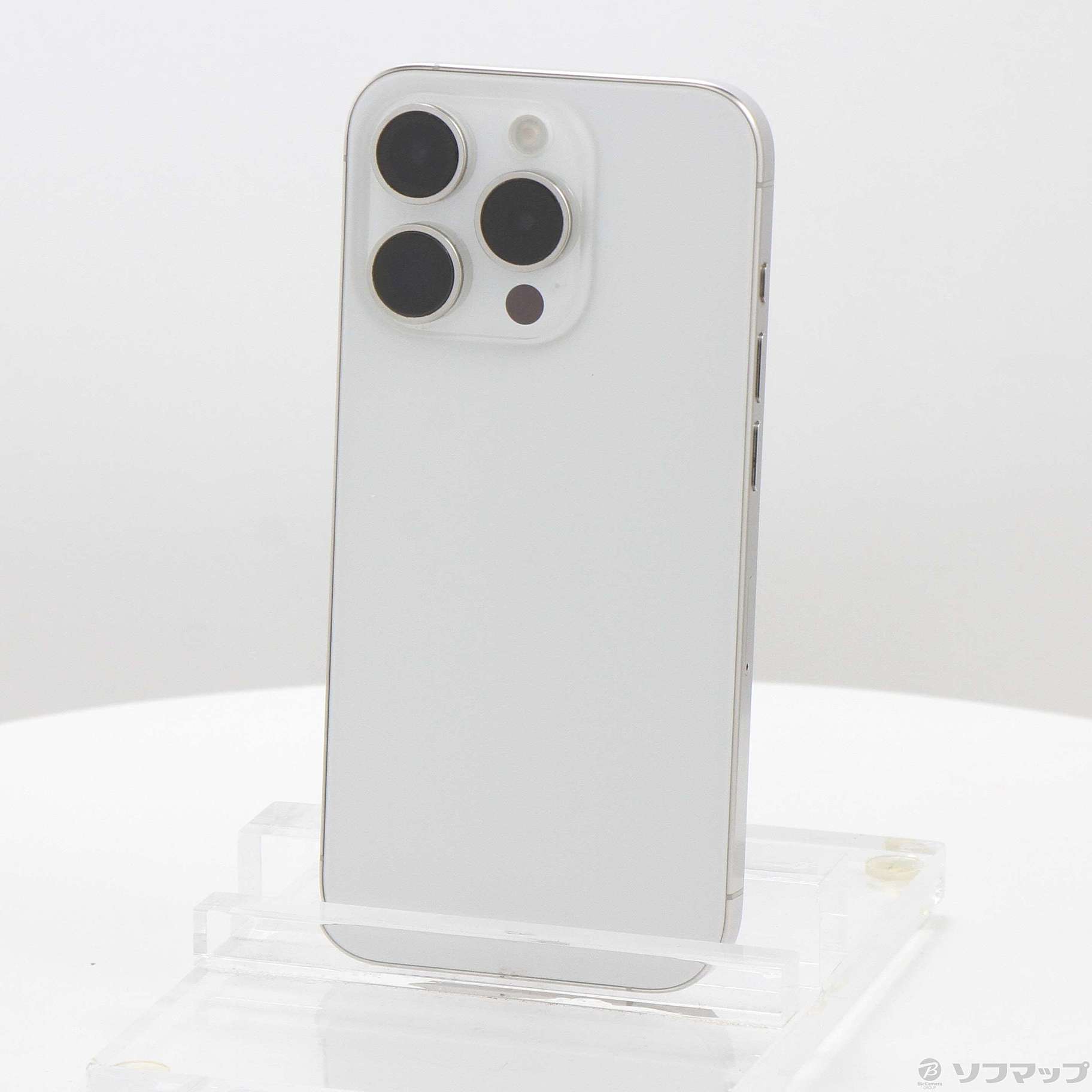 iPhone 15 Pro 128GB SIM�t���[ [�z���C�g�`�^�j�E��]