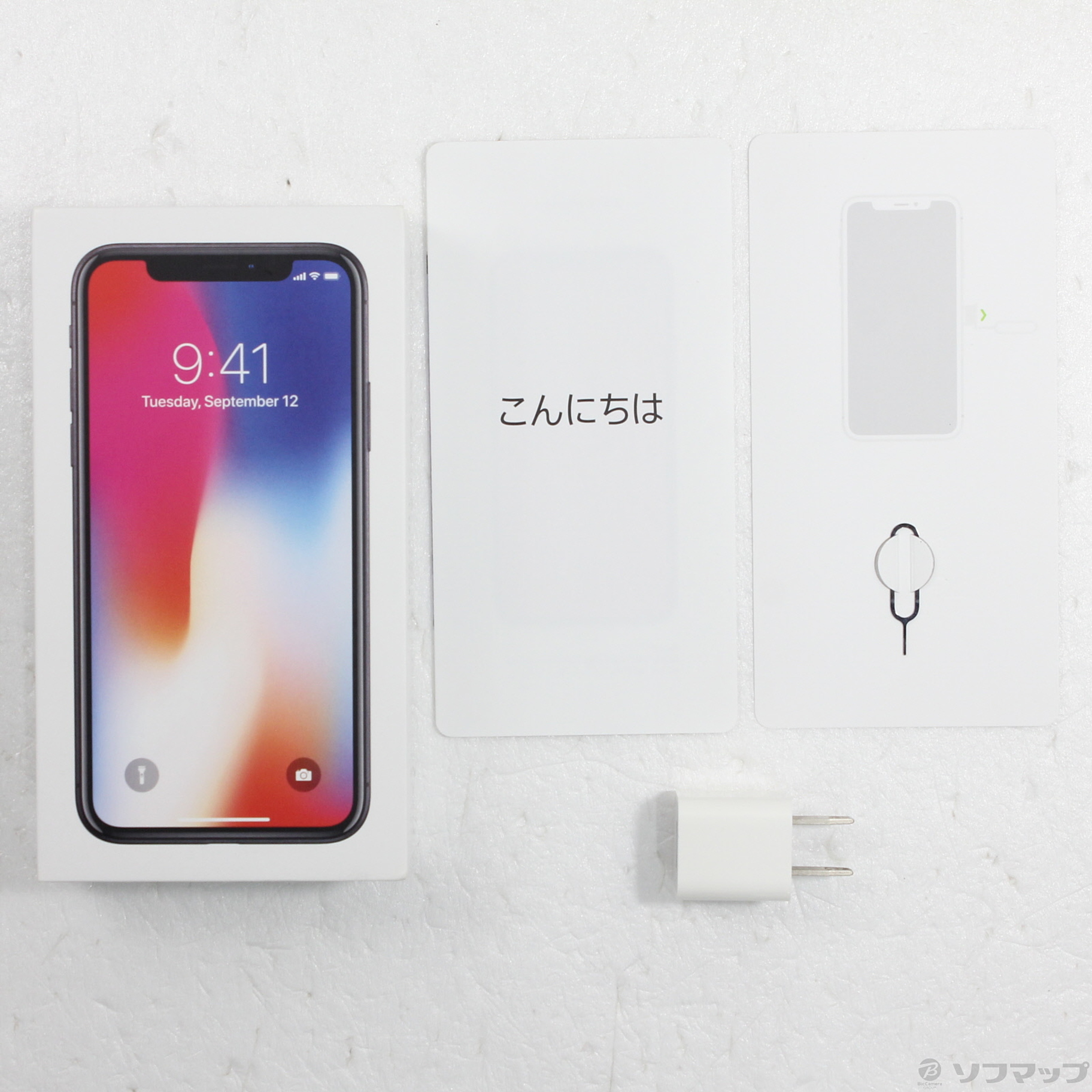 iPhone X 64GB SoftBank [�X�y�[�X�O���C]�̐��i�摜5