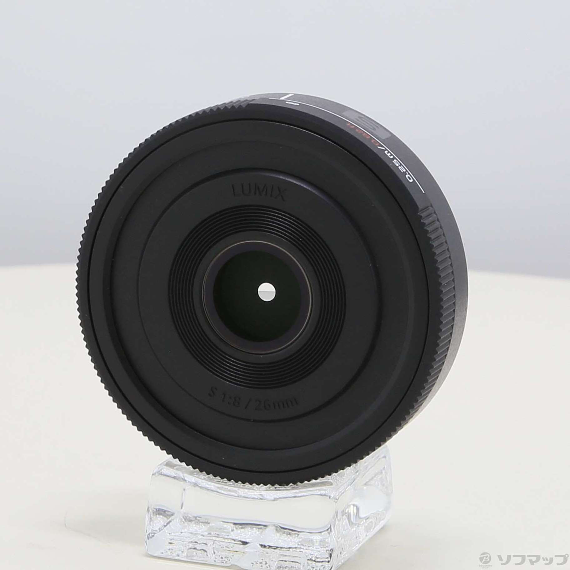 パナソニック LUMIX S-R26 26mm F8 パンケーキレンズ-lensビヒン