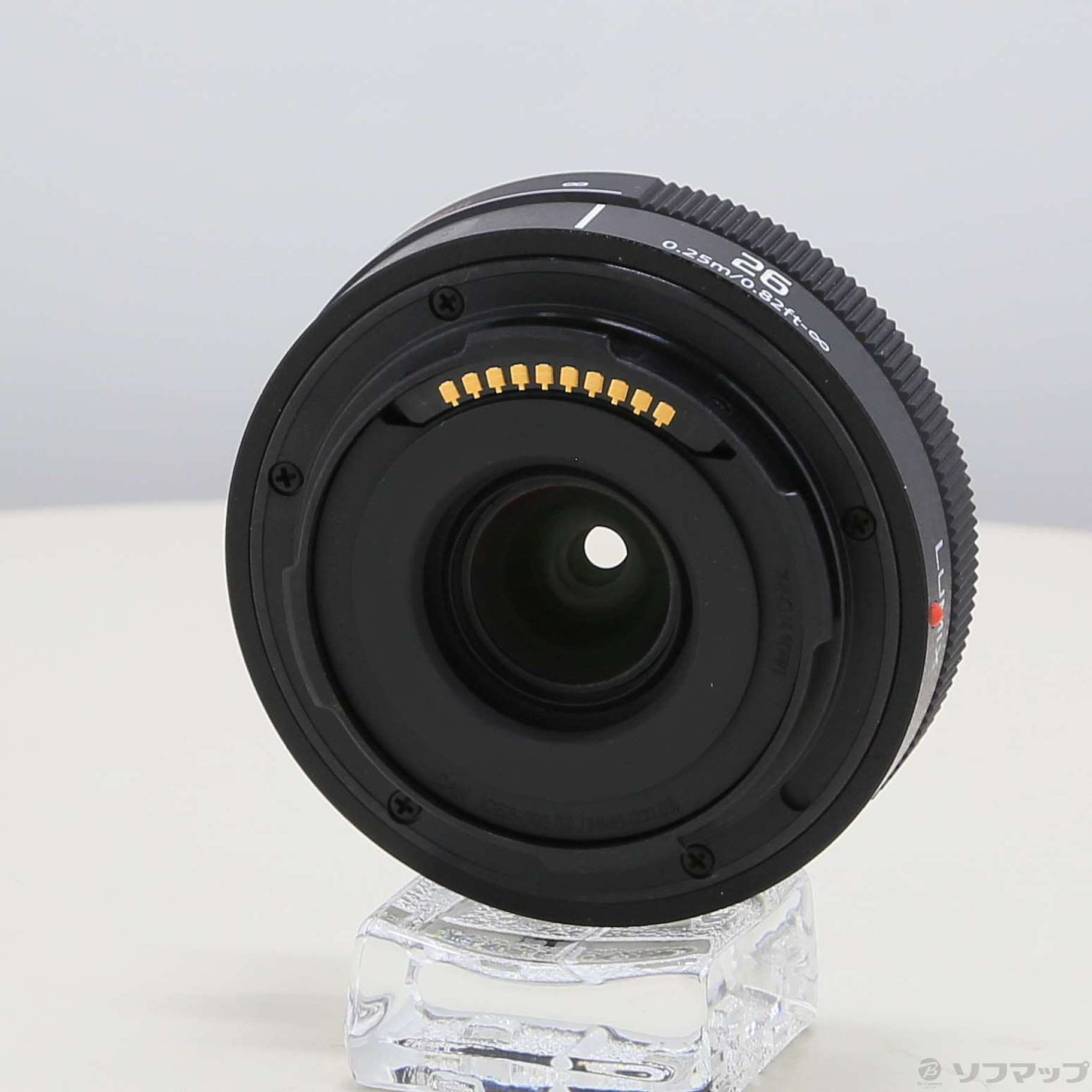 カスタム品Panasonic LUMIX S-R26 26mm F8 レンズ中古 中古】LUMIX S 26mm F8 S-R26 ライカLマウント用 [2133076571070