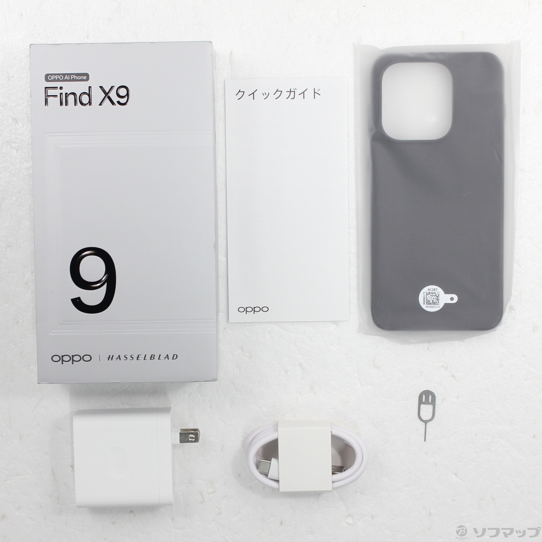 中古】OPPO Find X9 512GB スペースブラック CPH2797 SIMフリー ［6.6