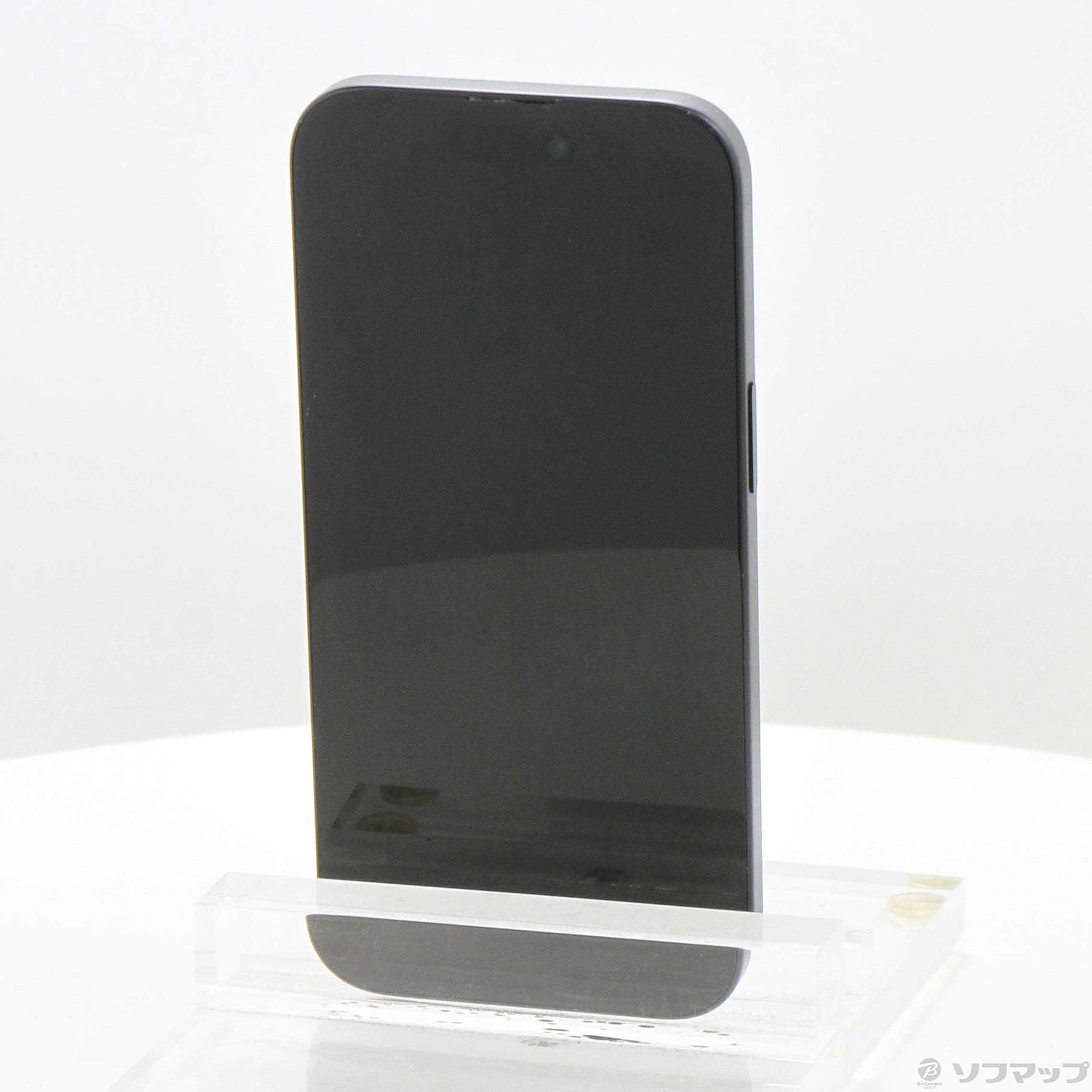 中古】iPhone15 128GB ブラック MTMH3J／A SIMフリー [2133076994145