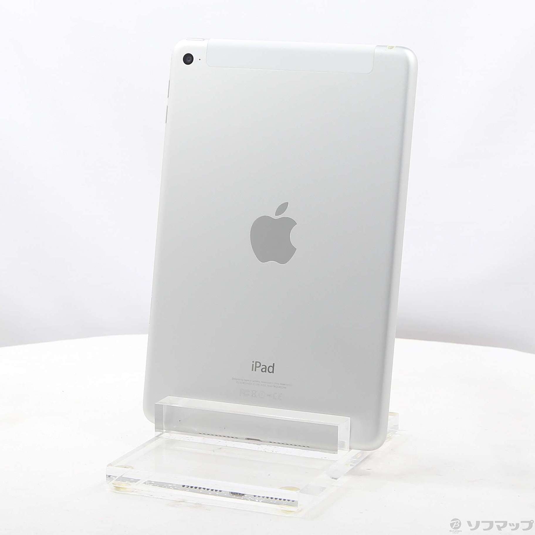 中古】iPad mini 4 64GB シルバー MK732J／A SIMフリー ［7.9インチ