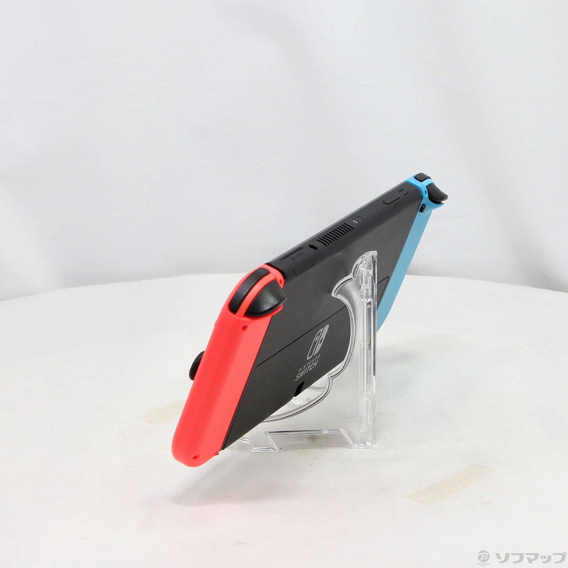 中古】Nintendo Switch 有機ELモデル Joy-Con(L) ネオンブルー／(R