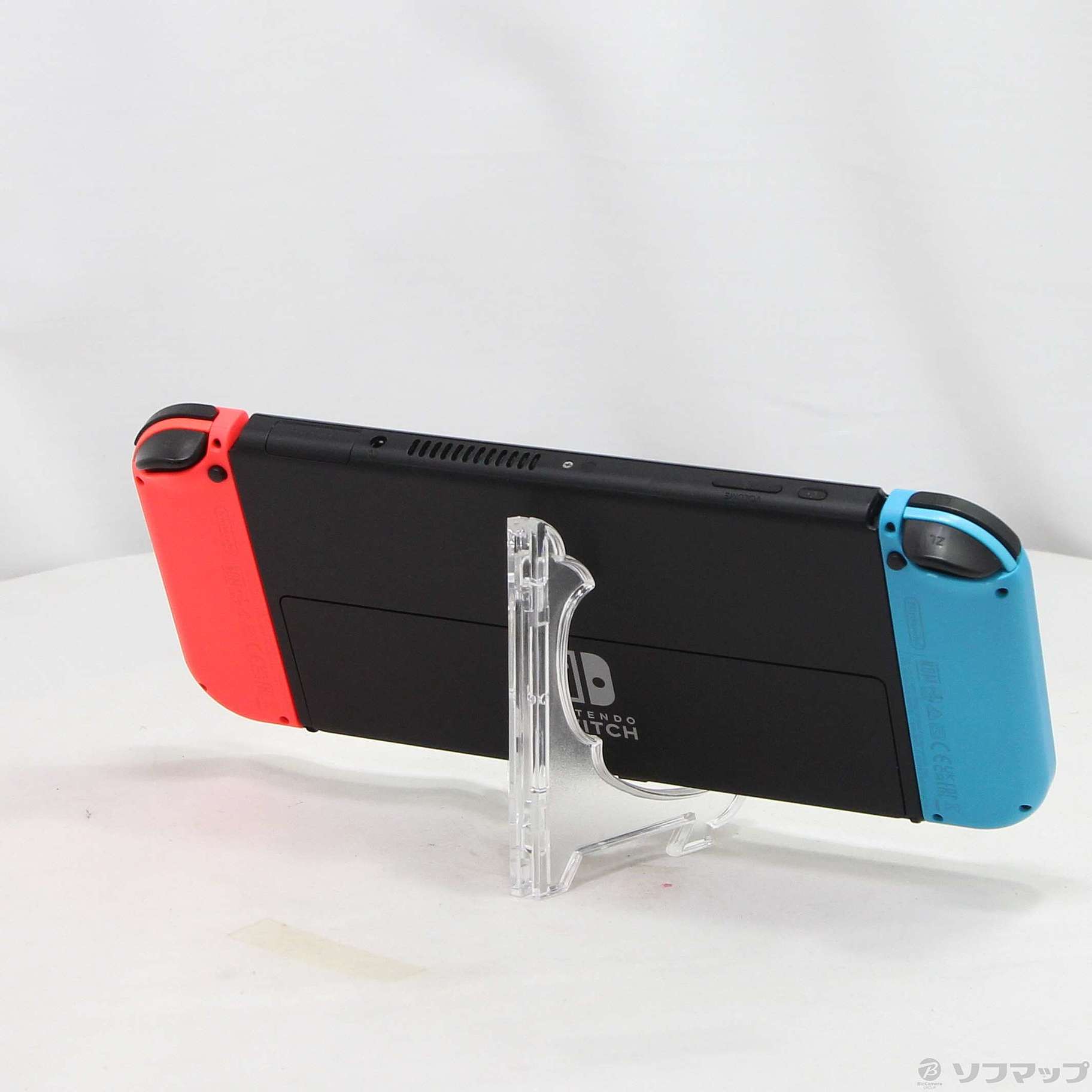 中古】Nintendo Switch 有機ELモデル Joy-Con(L) ネオンブルー／(R