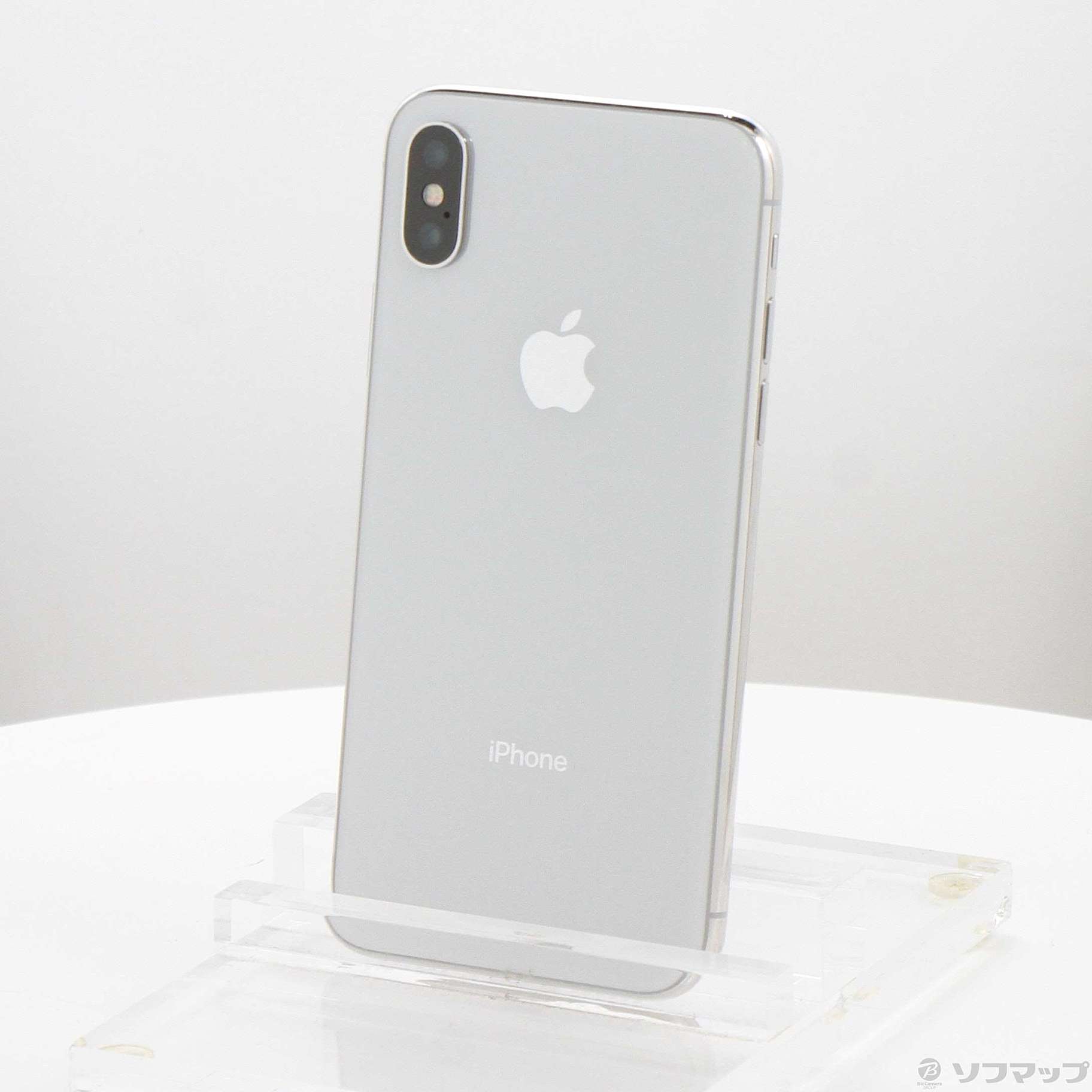 中古】iPhoneX 256GB シルバー MQC22J／A SIMフリー [2133077145270